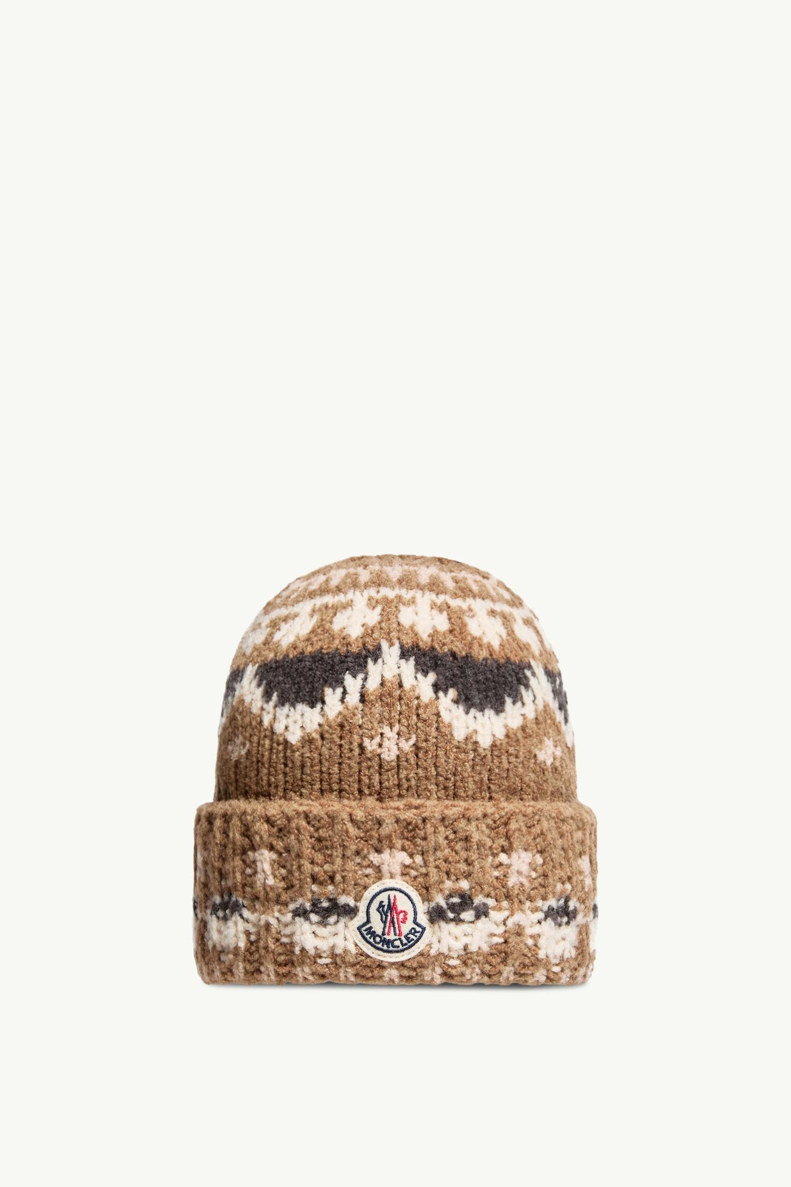Bouclé Wool Blend Beanie