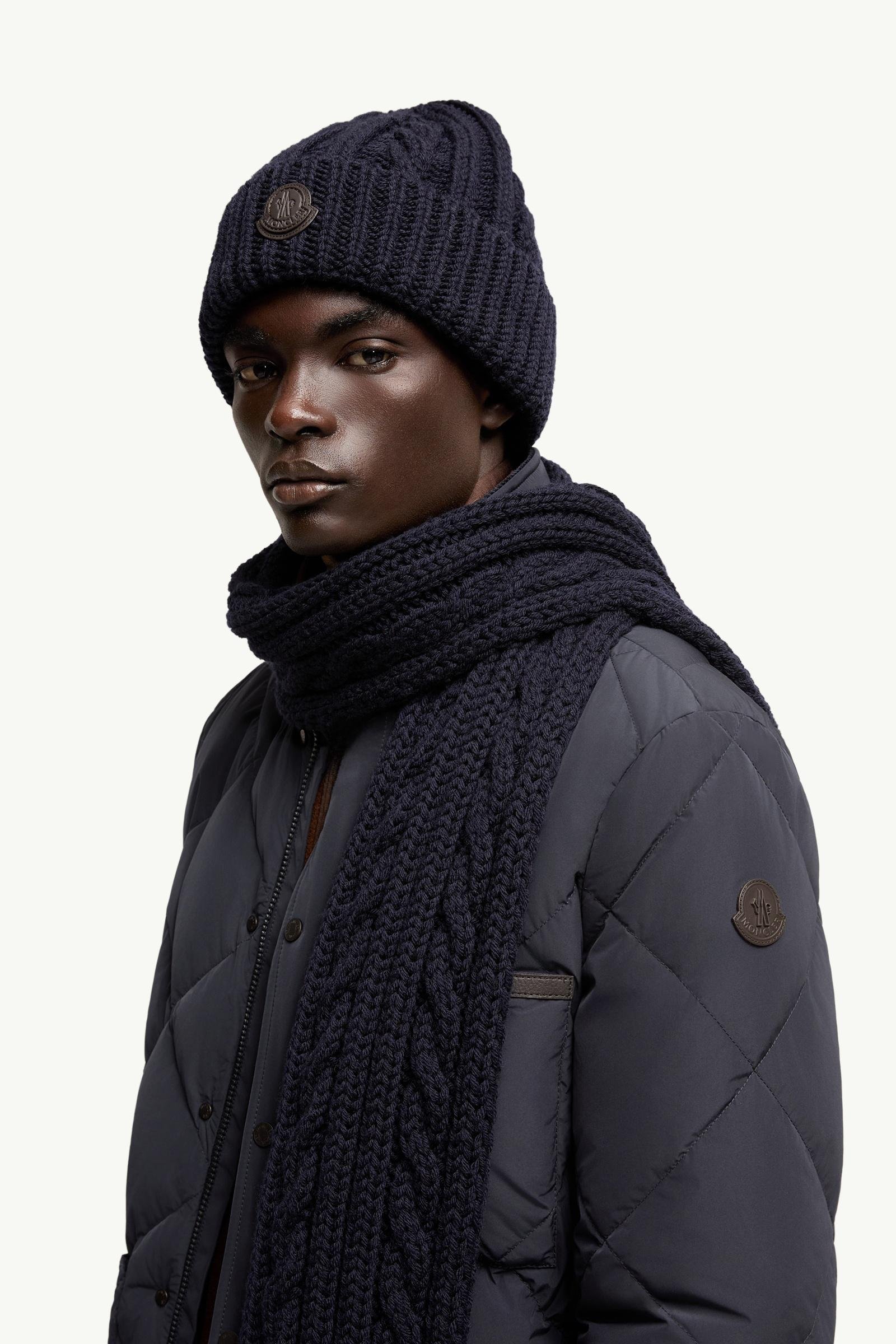 Alternative view of Leather Logo Wool Beanie