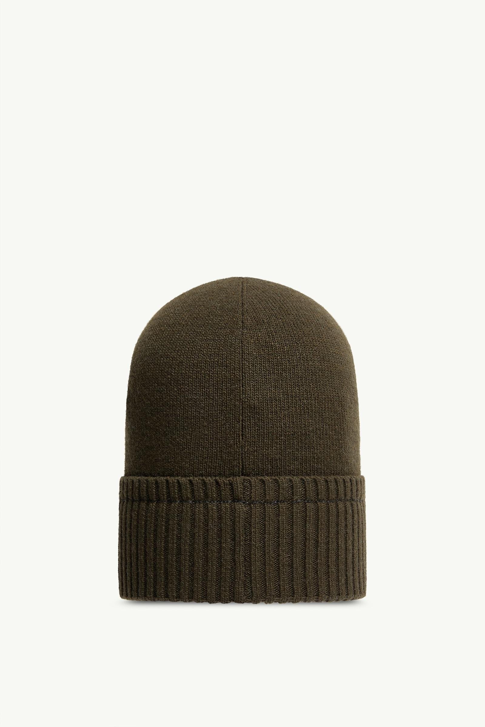 Wool & Cashmere Blend Knit Beanie - 图片 4
