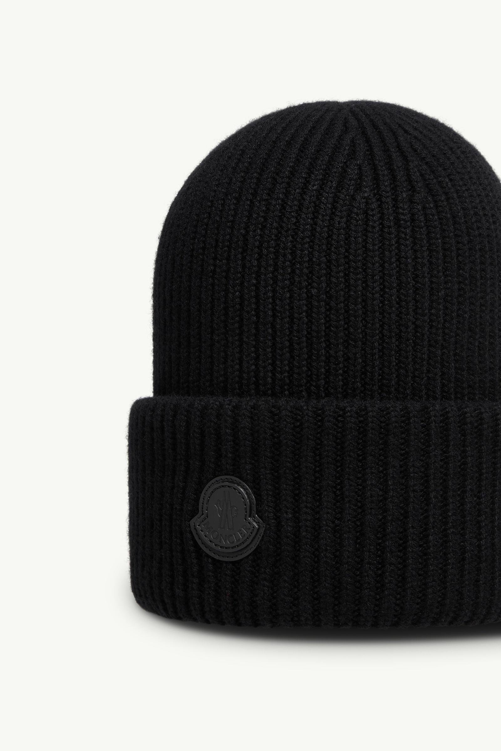 Leather Logo Cashmere Beanie - 图片 3