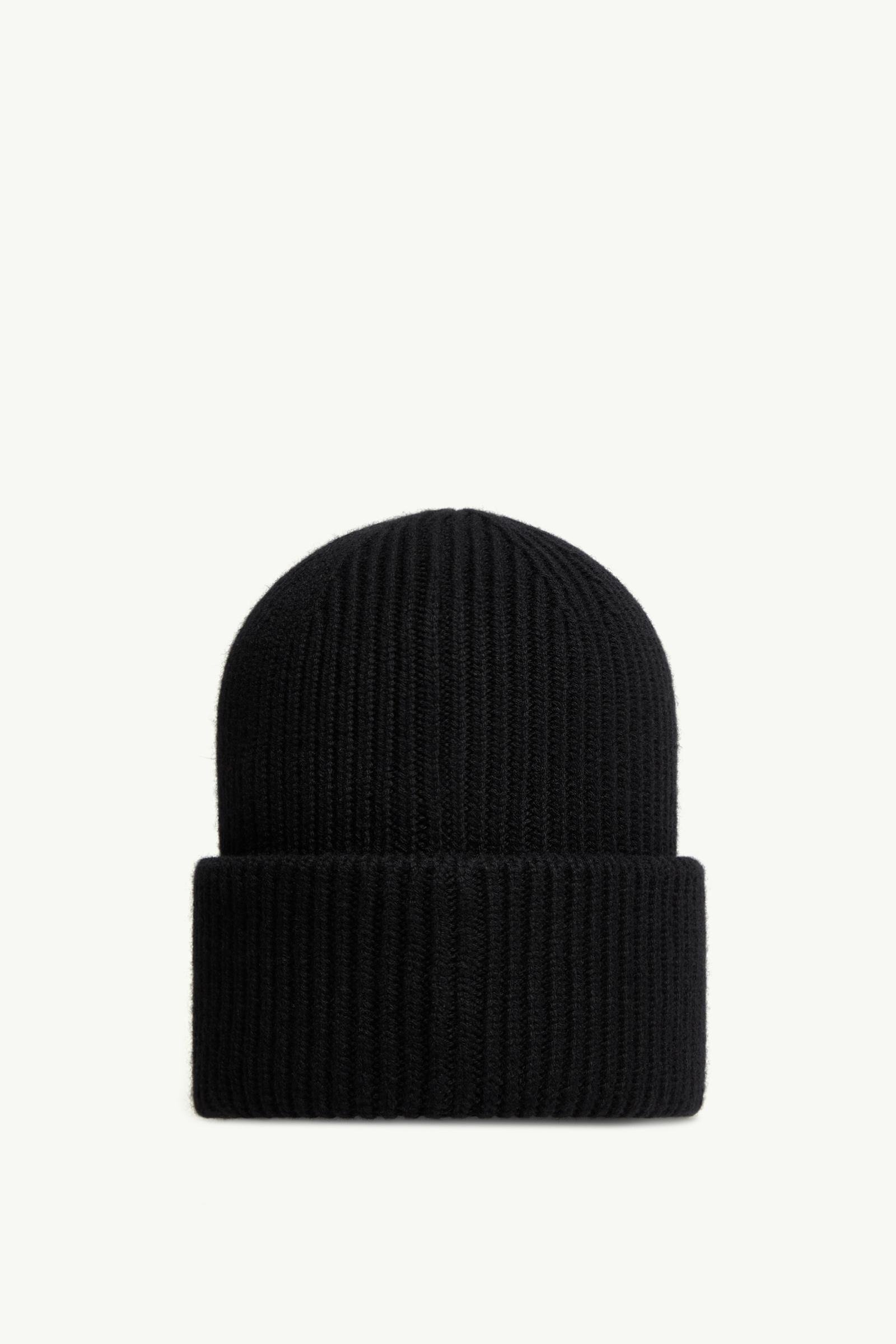 Leather Logo Cashmere Beanie - 图片 4