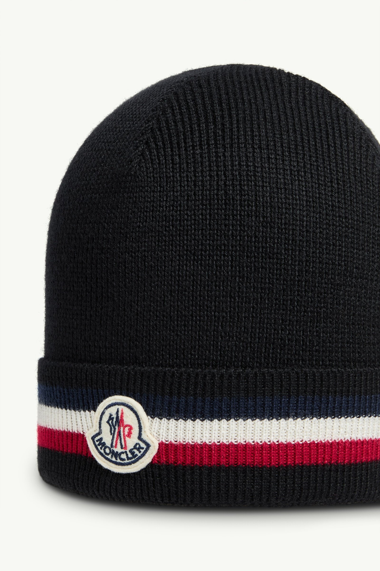 Tricolor Wool Beanie - 图片 3