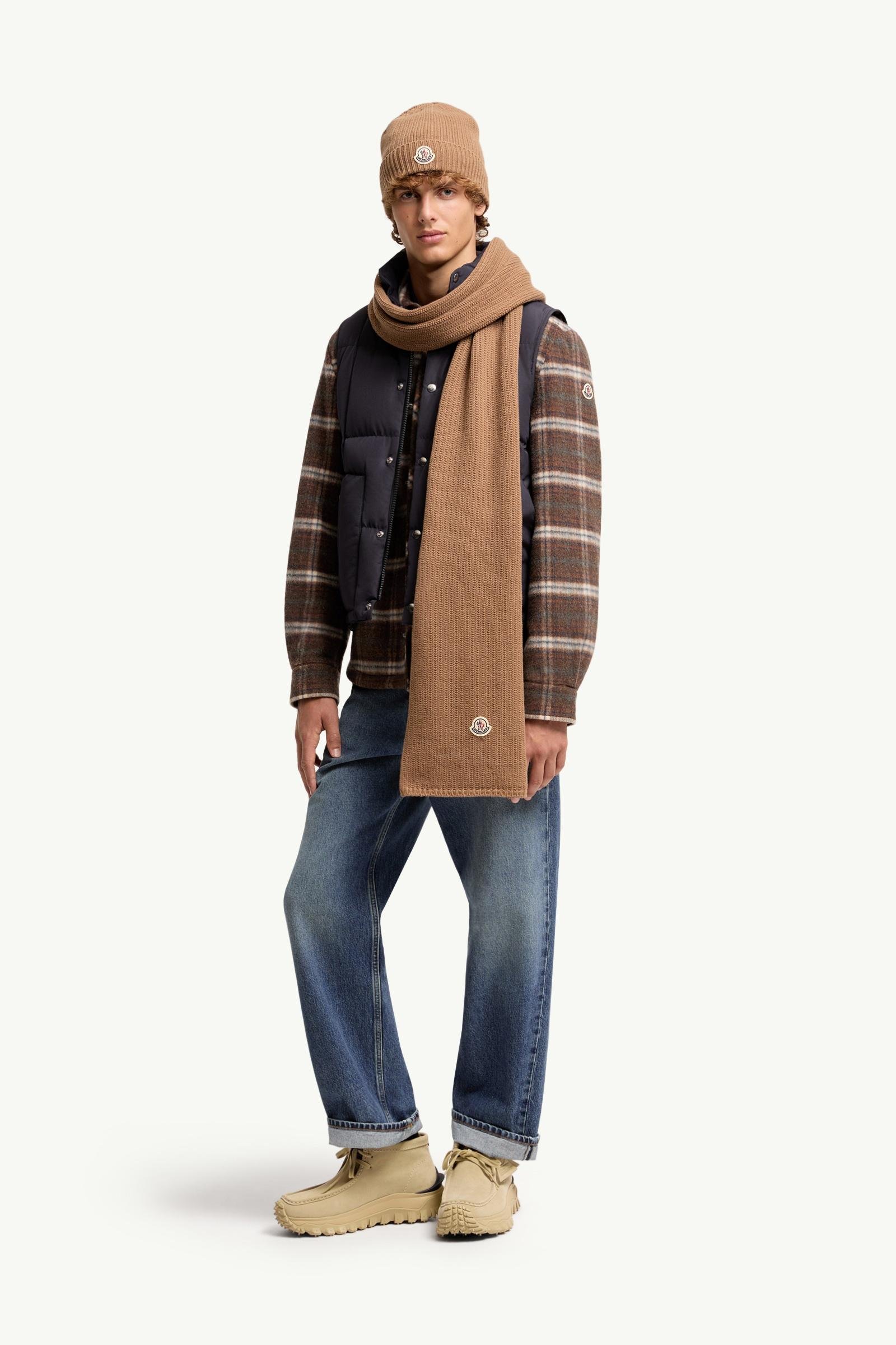 Alternative view of Wool Blend Logo Scarf