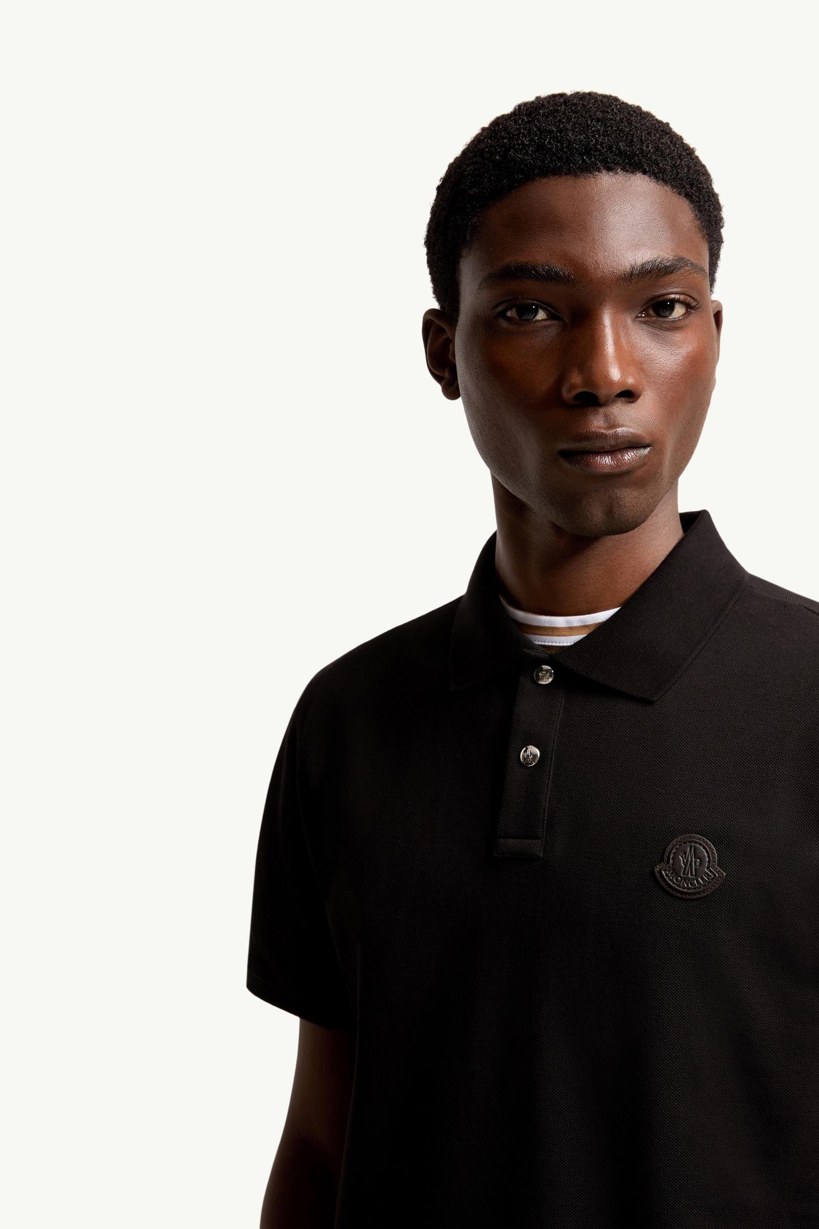 Logo Patch Cotton Piquet Polo Shirt - 图片 6