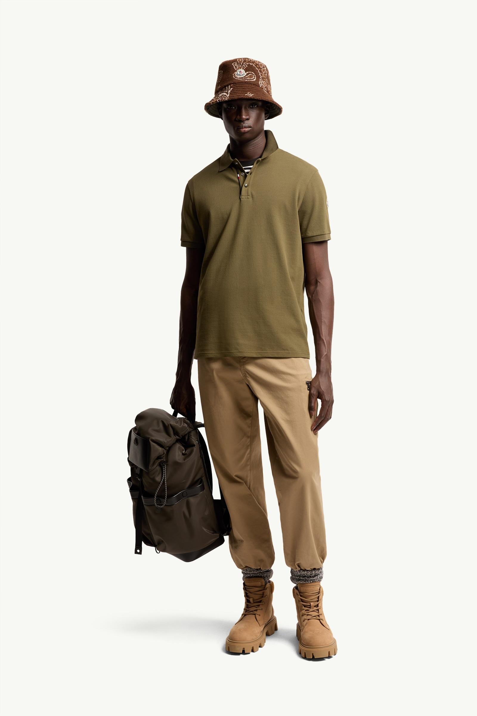 Logo Cotton Piquet Polo Shirt