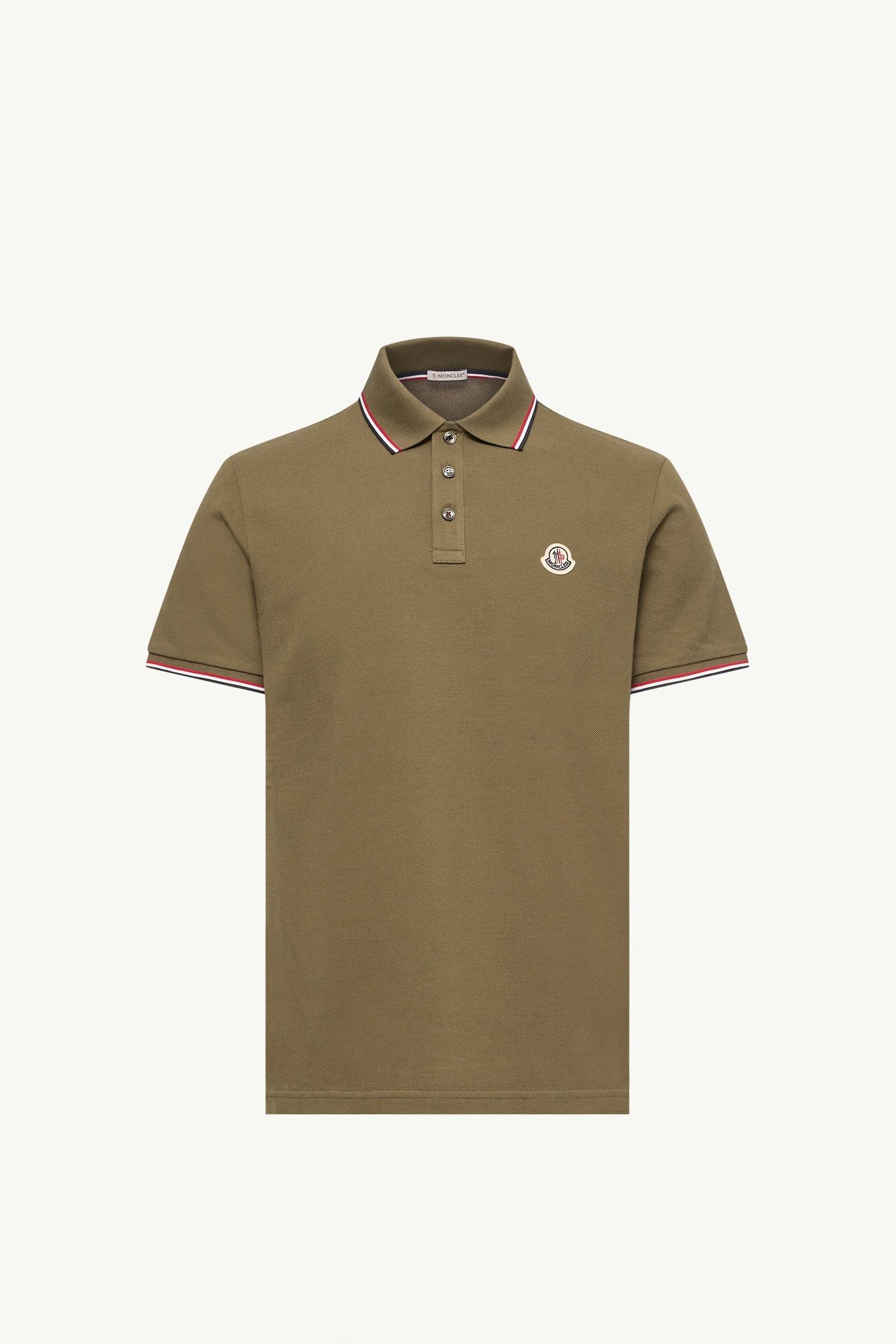 Tricolour-Trimmed Cotton Piquet Polo Shirt - 图片 3