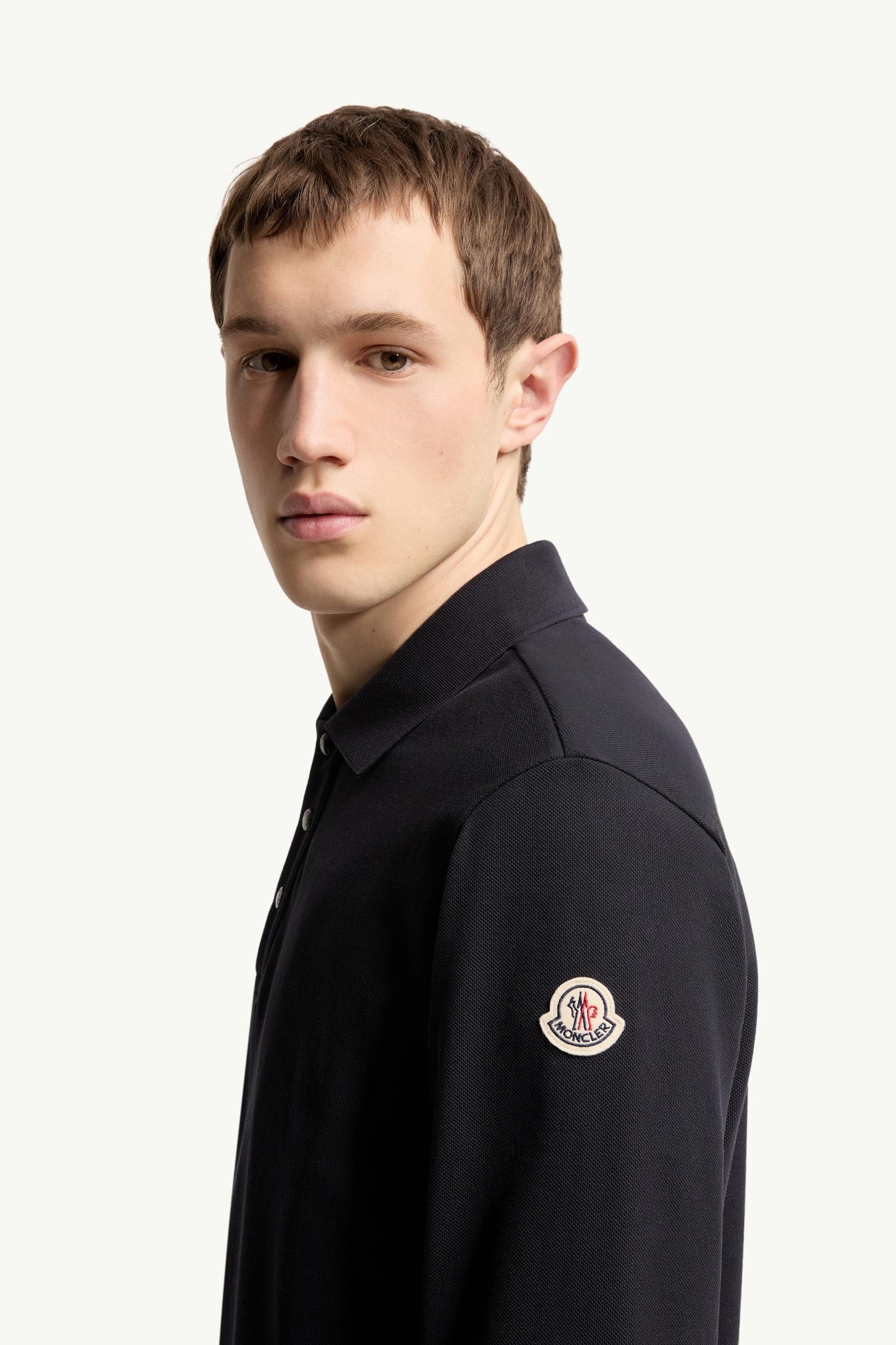 Logo Cotton Piquet Polo Shirt - 图片 2