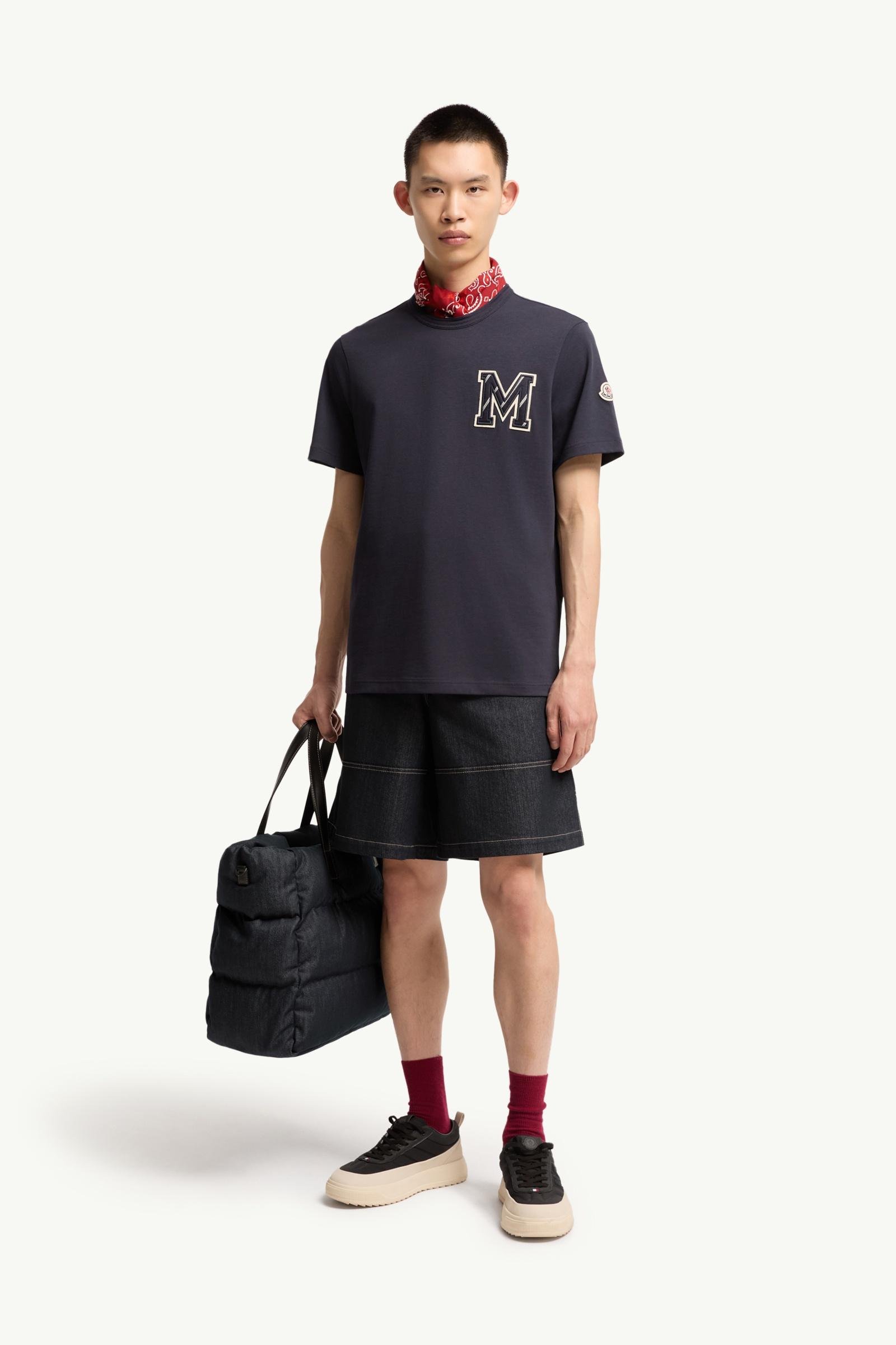 Cotton Jersey Monogram T-Shirt