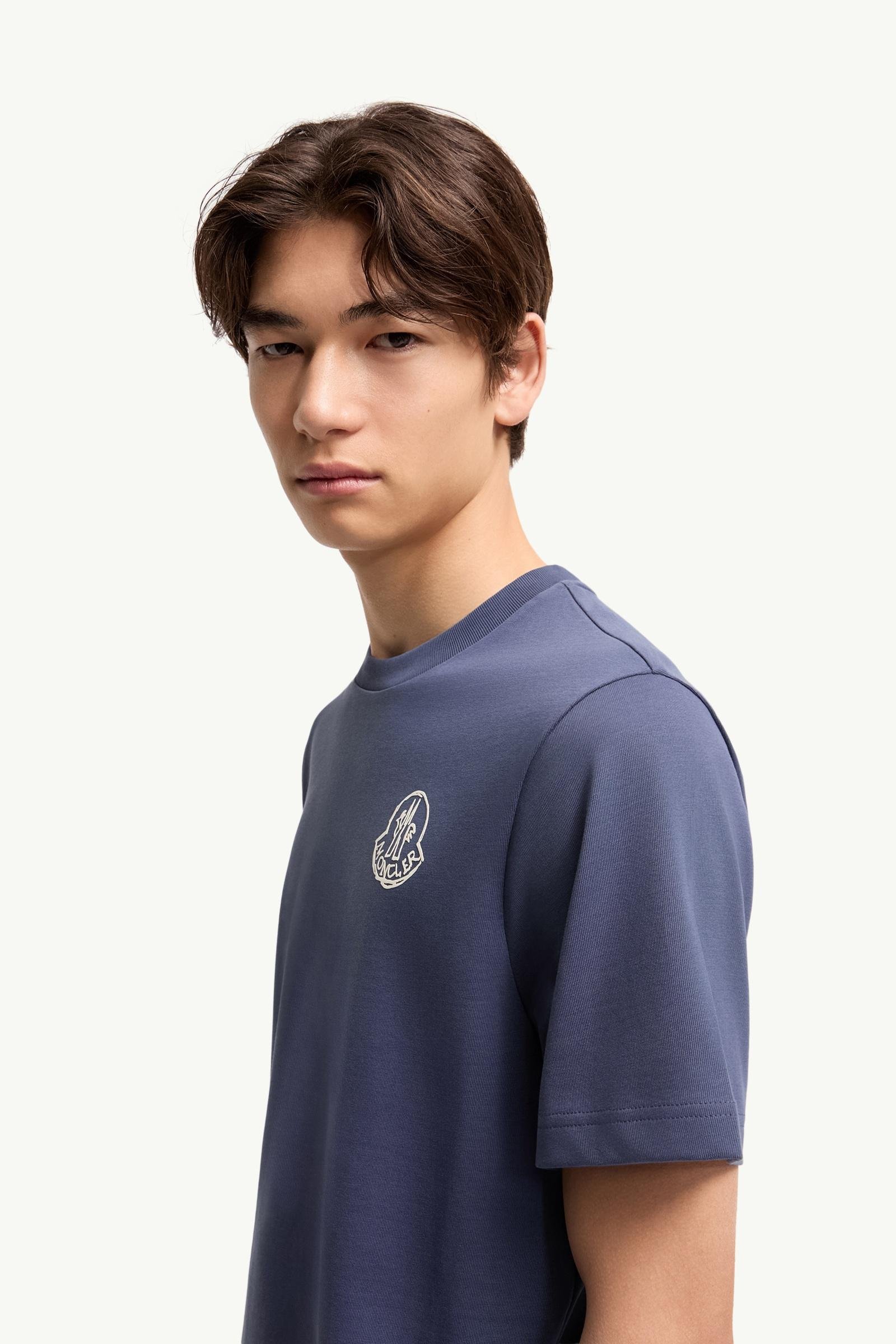 Alternative view of Cotton Jersey Logo Patch T-Shirt