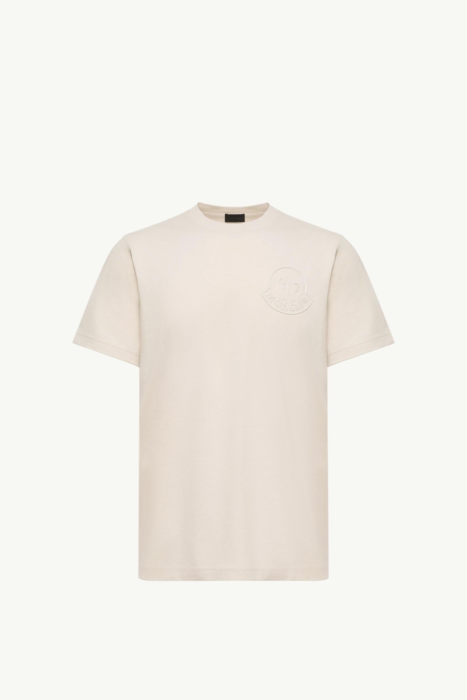 Three-Dimensional Logo Cotton T-Shirt - 图片 3