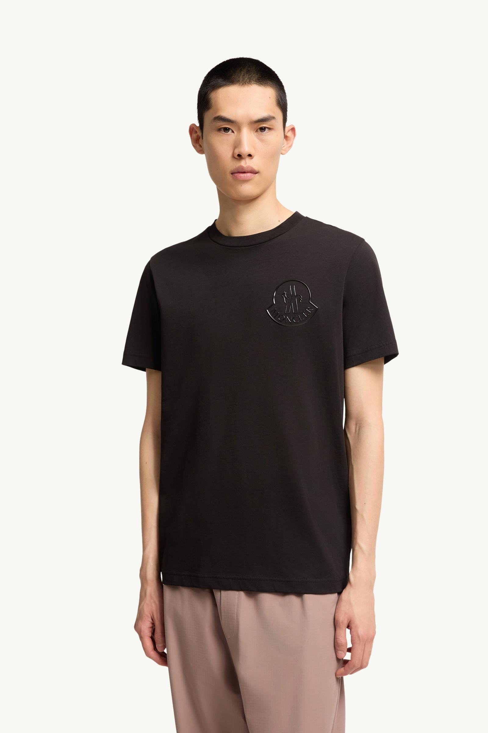 Three-Dimensional Logo Cotton T-Shirt - 图片 4