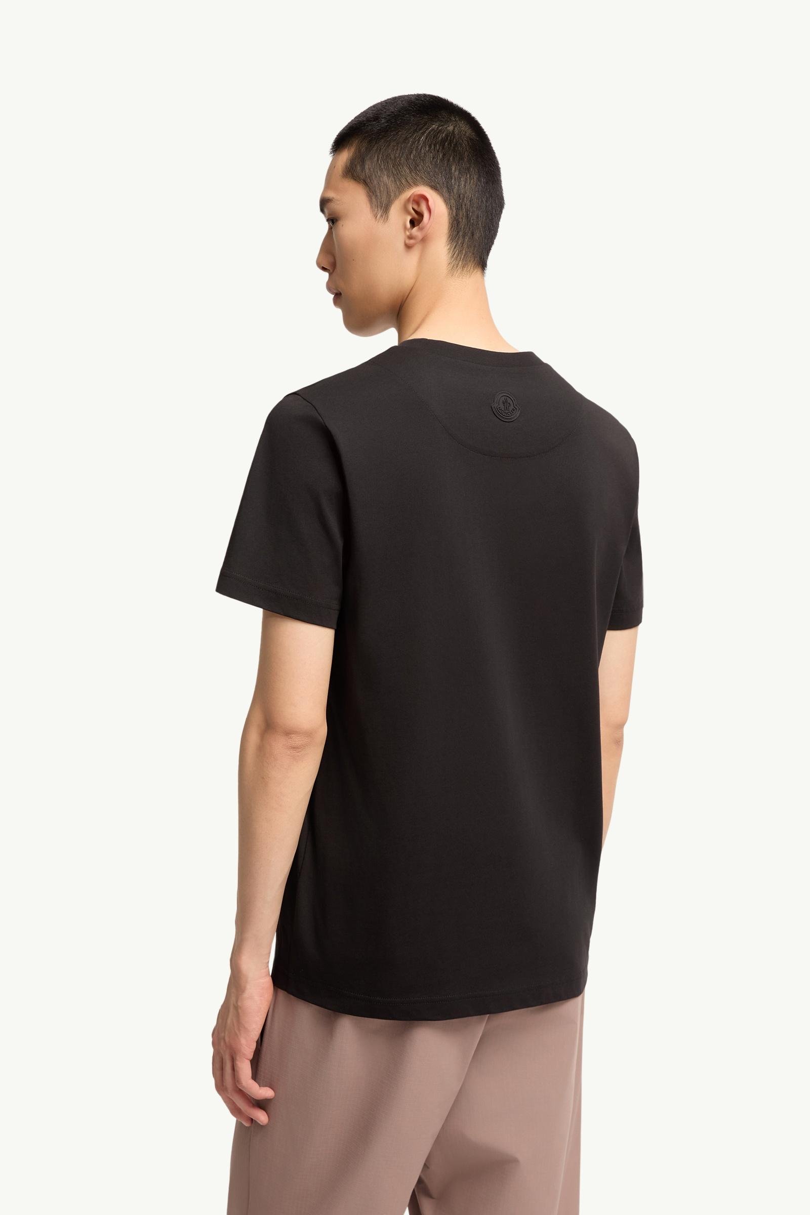 Three-Dimensional Logo Cotton T-Shirt - 图片 5