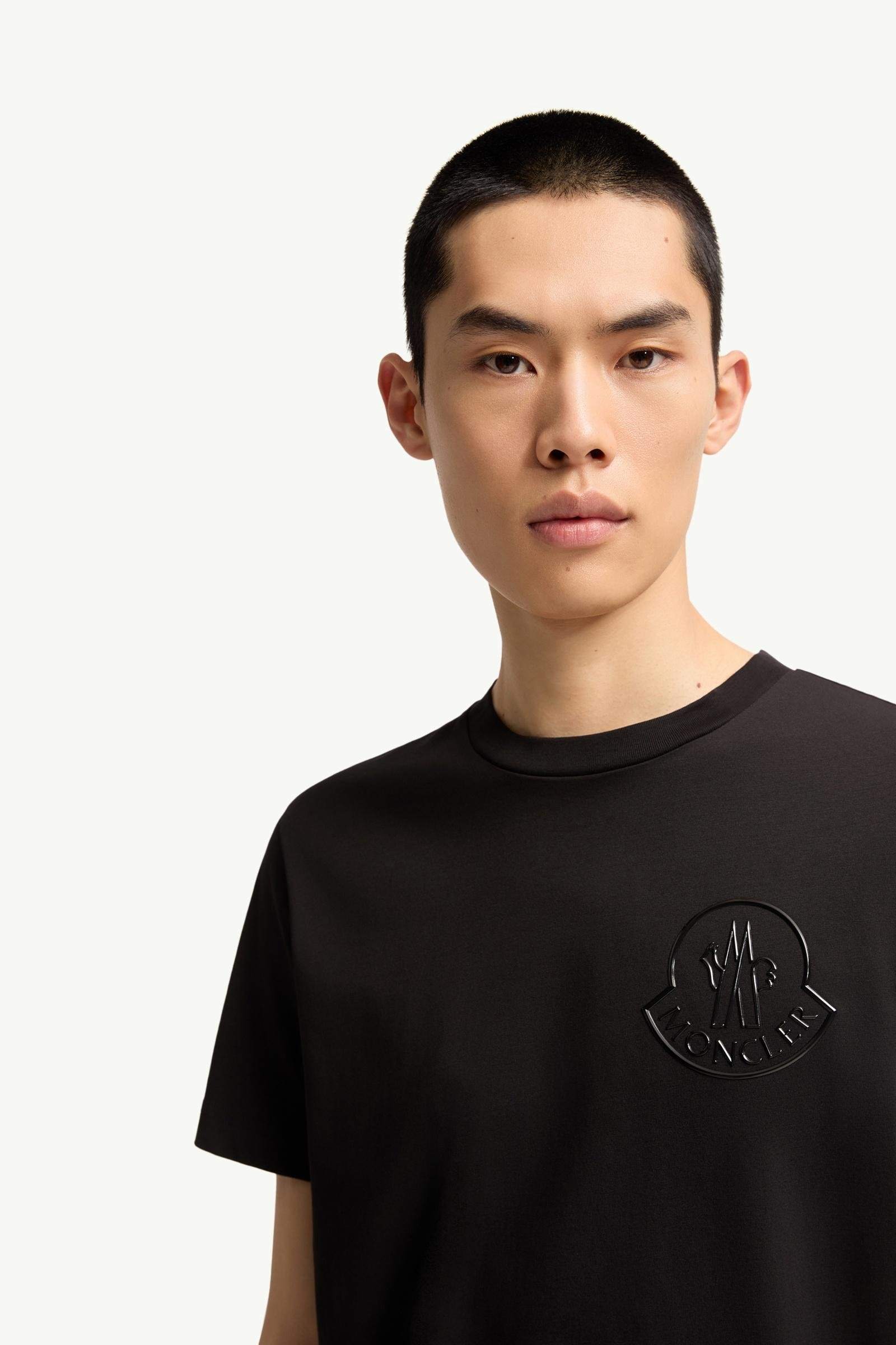 Three-Dimensional Logo Cotton T-Shirt - 图片 6