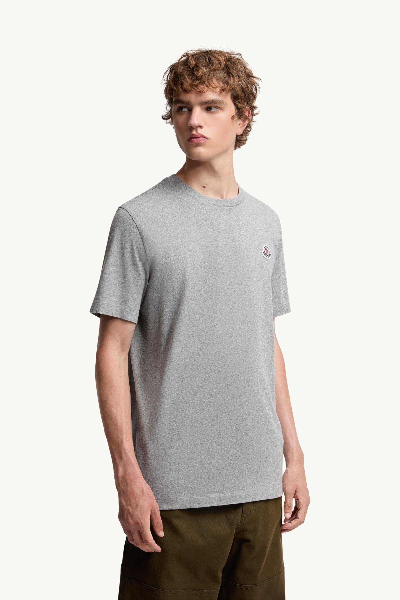 Logo Patch Cotton T-Shirt (Pack of Three) - 图片 4