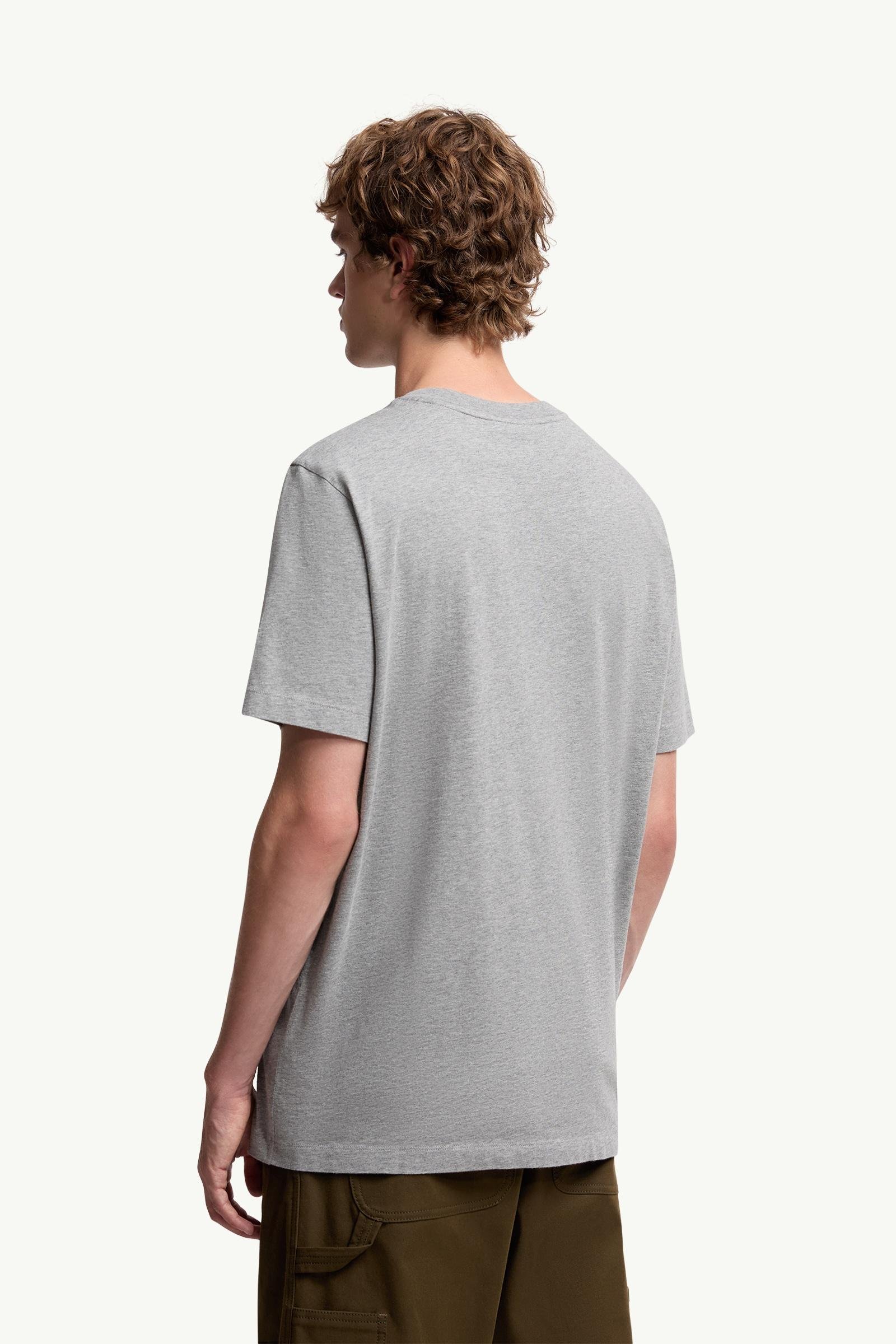 Logo Patch Cotton T-Shirt (Pack of Three) - 图片 5