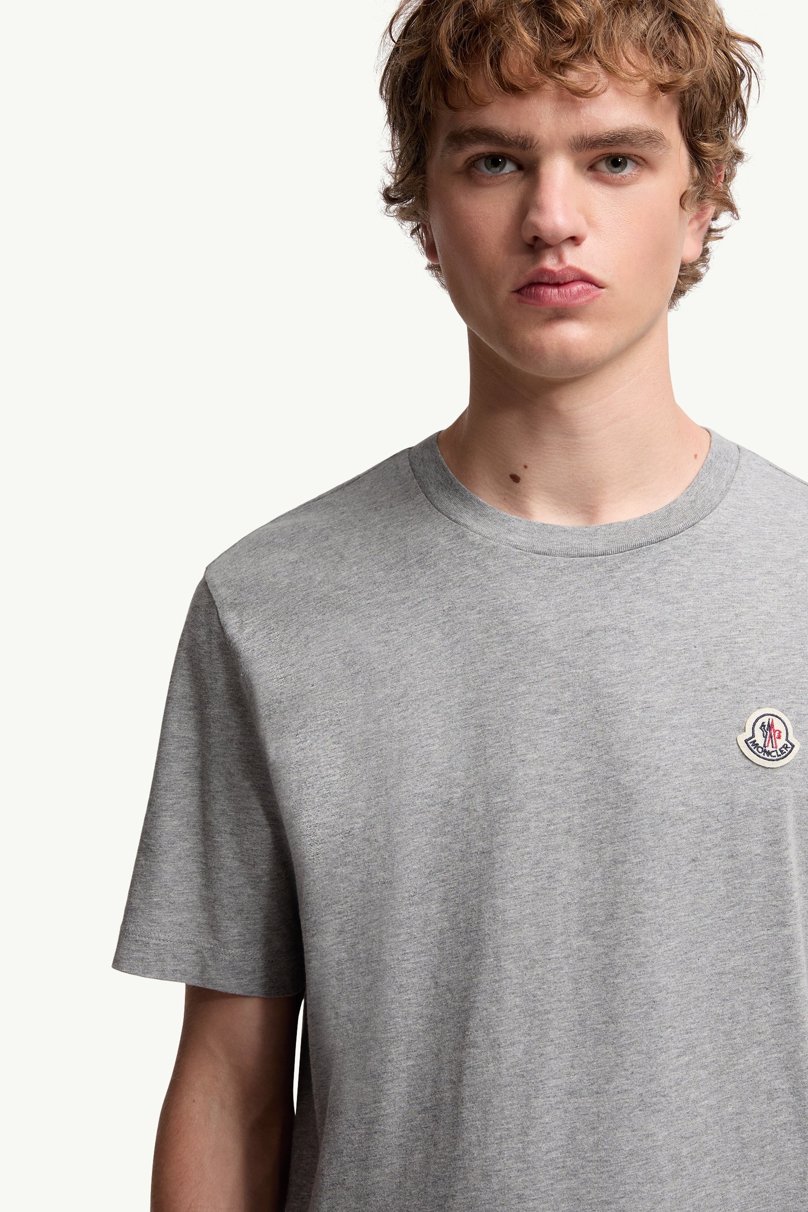 Logo Patch Cotton T-Shirt (Pack of Three) - 图片 6