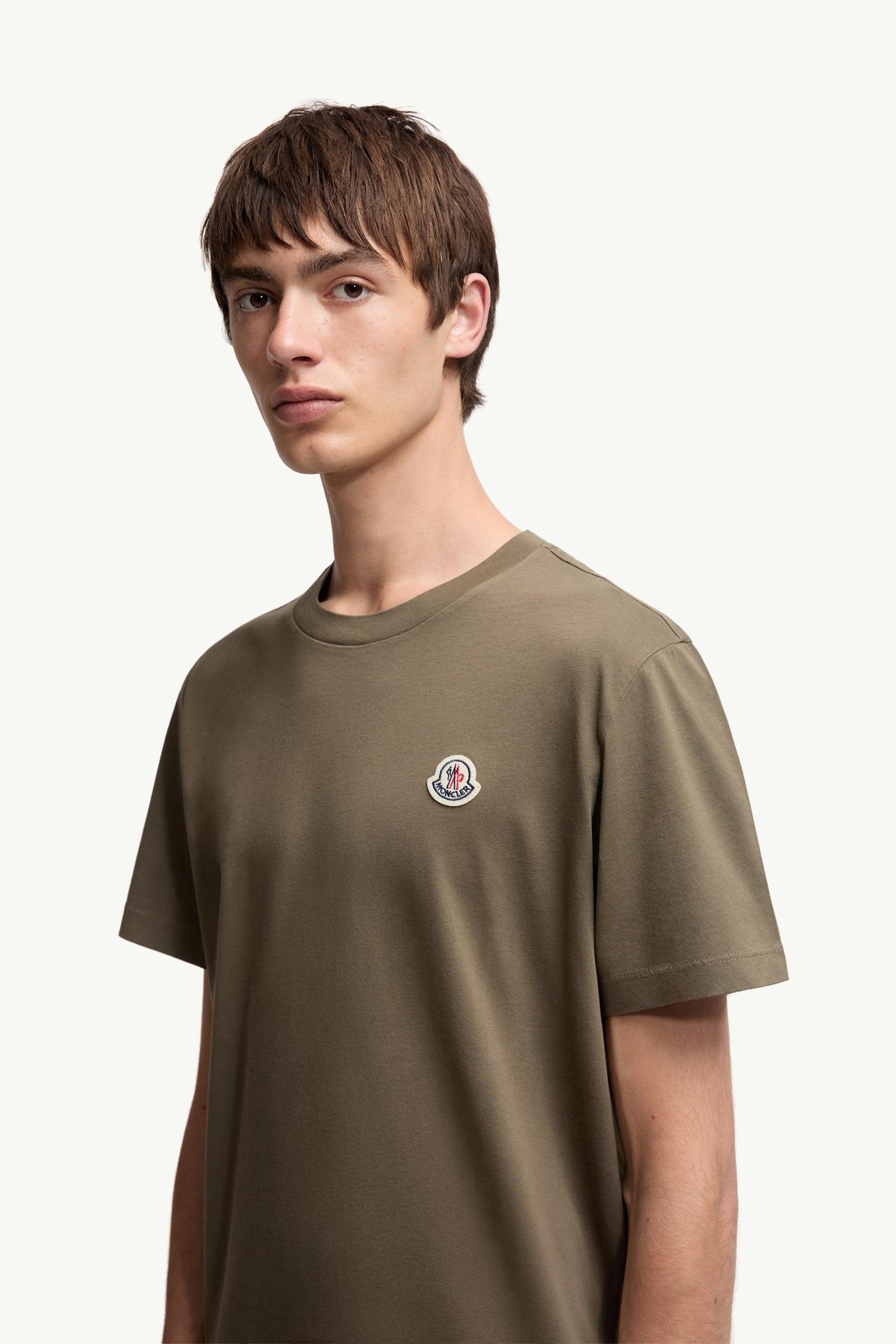 Logo Patch Cotton T-Shirt (Pack of Three) - 图片 2