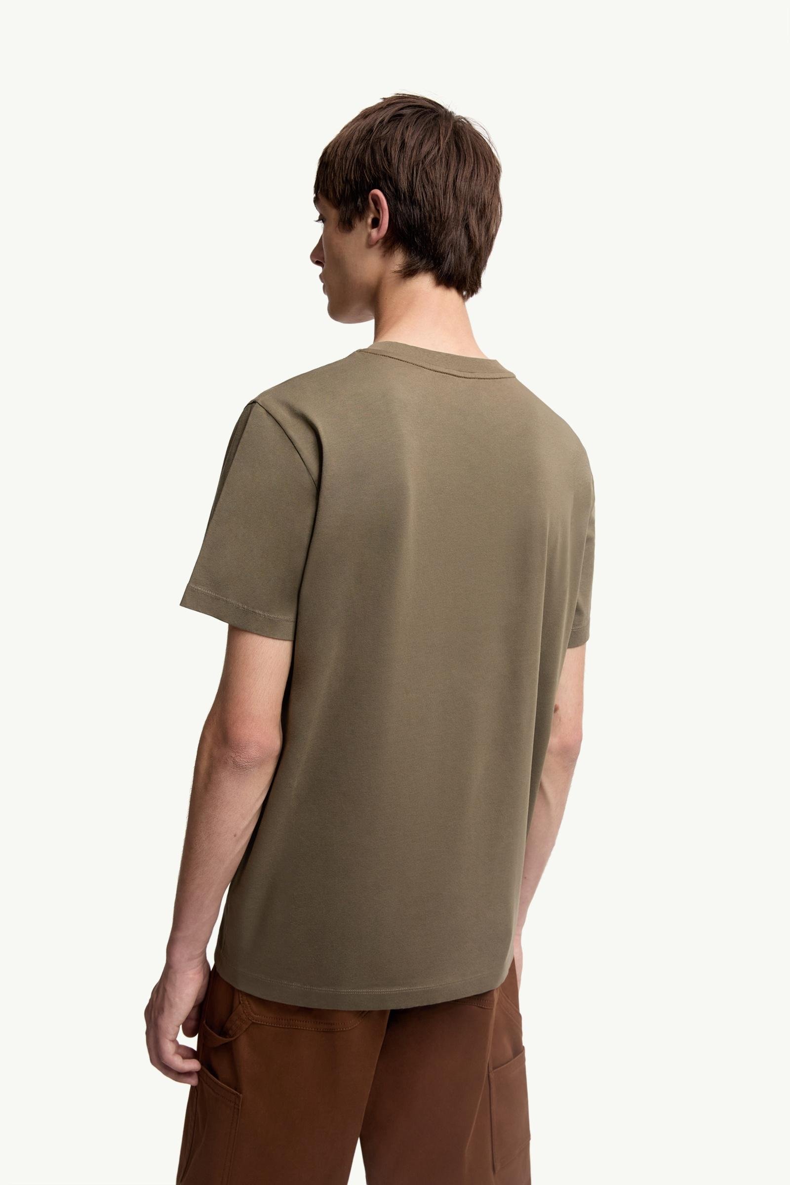 Logo Patch Cotton T-Shirt (Pack of Three) - 图片 5