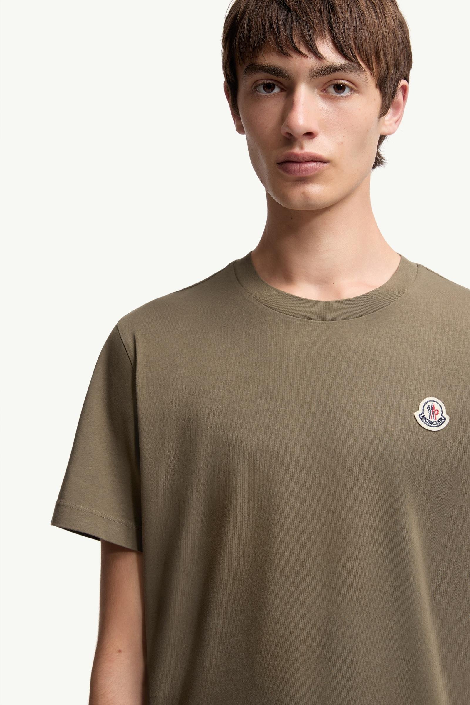 Logo Patch Cotton T-Shirt (Pack of Three) - 图片 6
