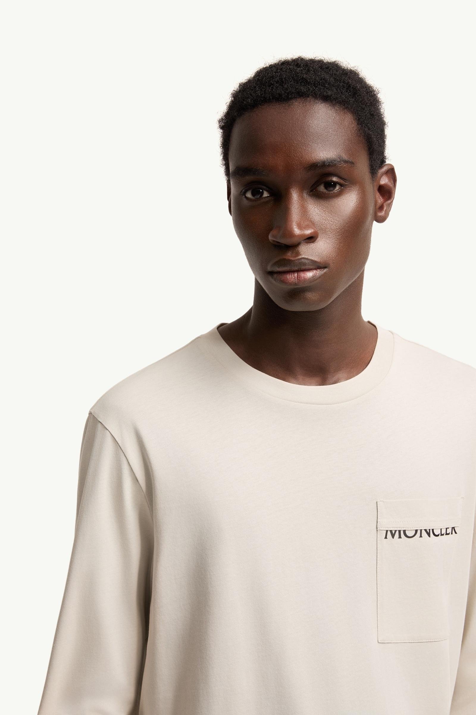 Logo Cotton Long Sleeve T-Shirt - 图片 6