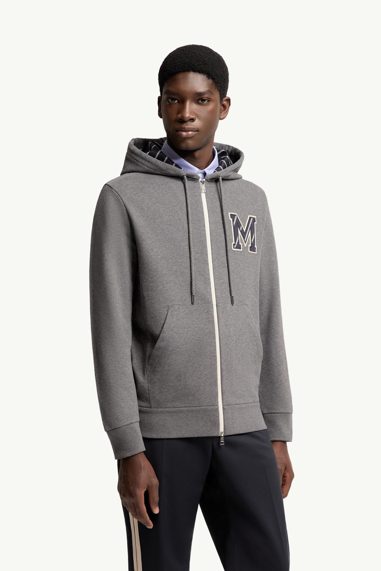 Monogram Cotton Zip-Up Hoodie - 图片 4