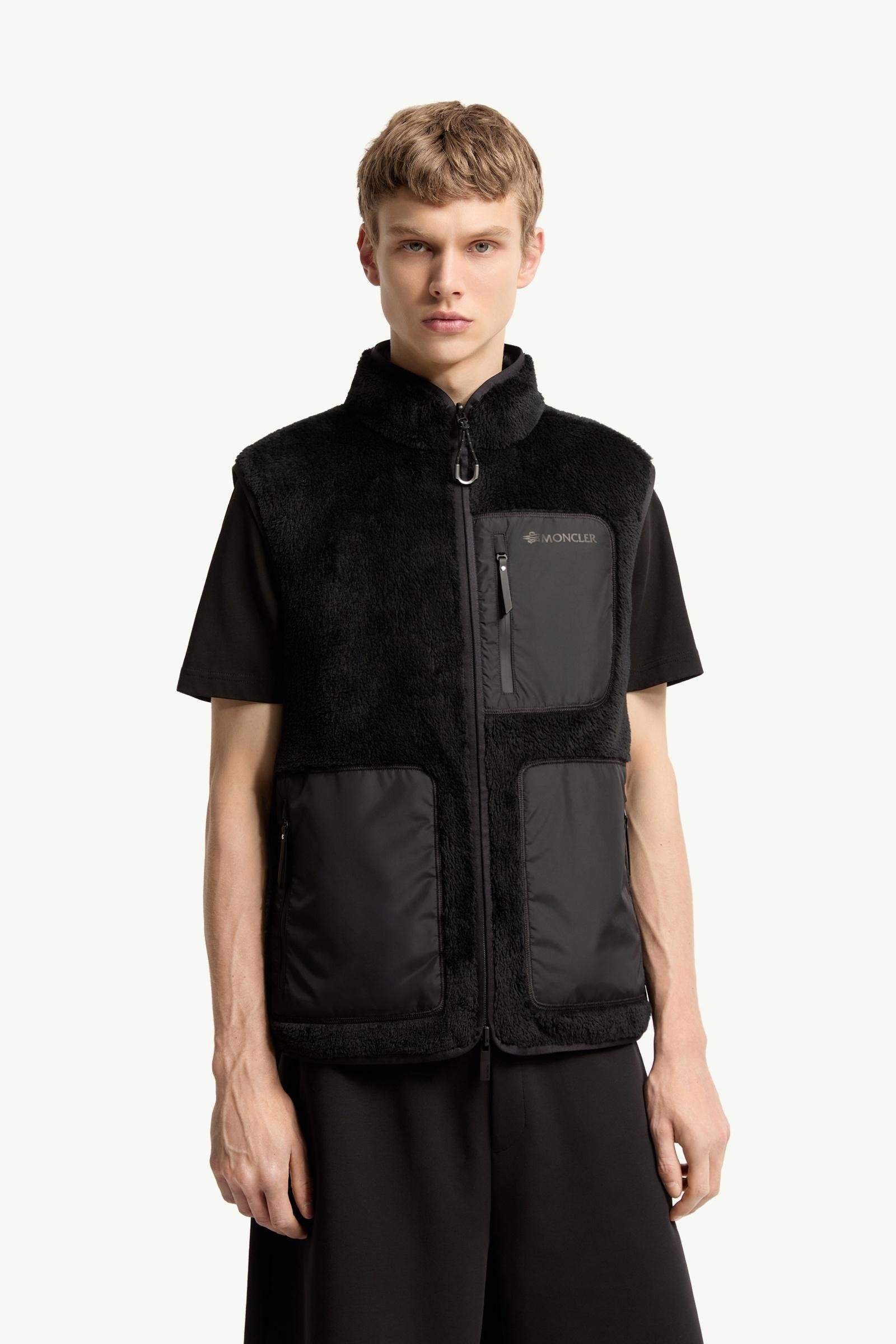 Teddy Fleece Reversible Down Gilet - 图片 4