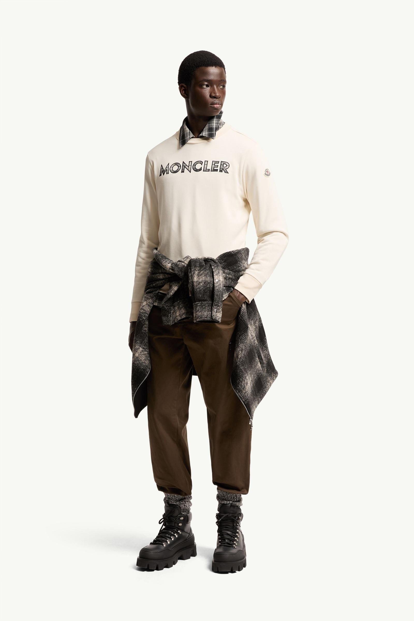Logo Cotton Blend Sweatshirt
