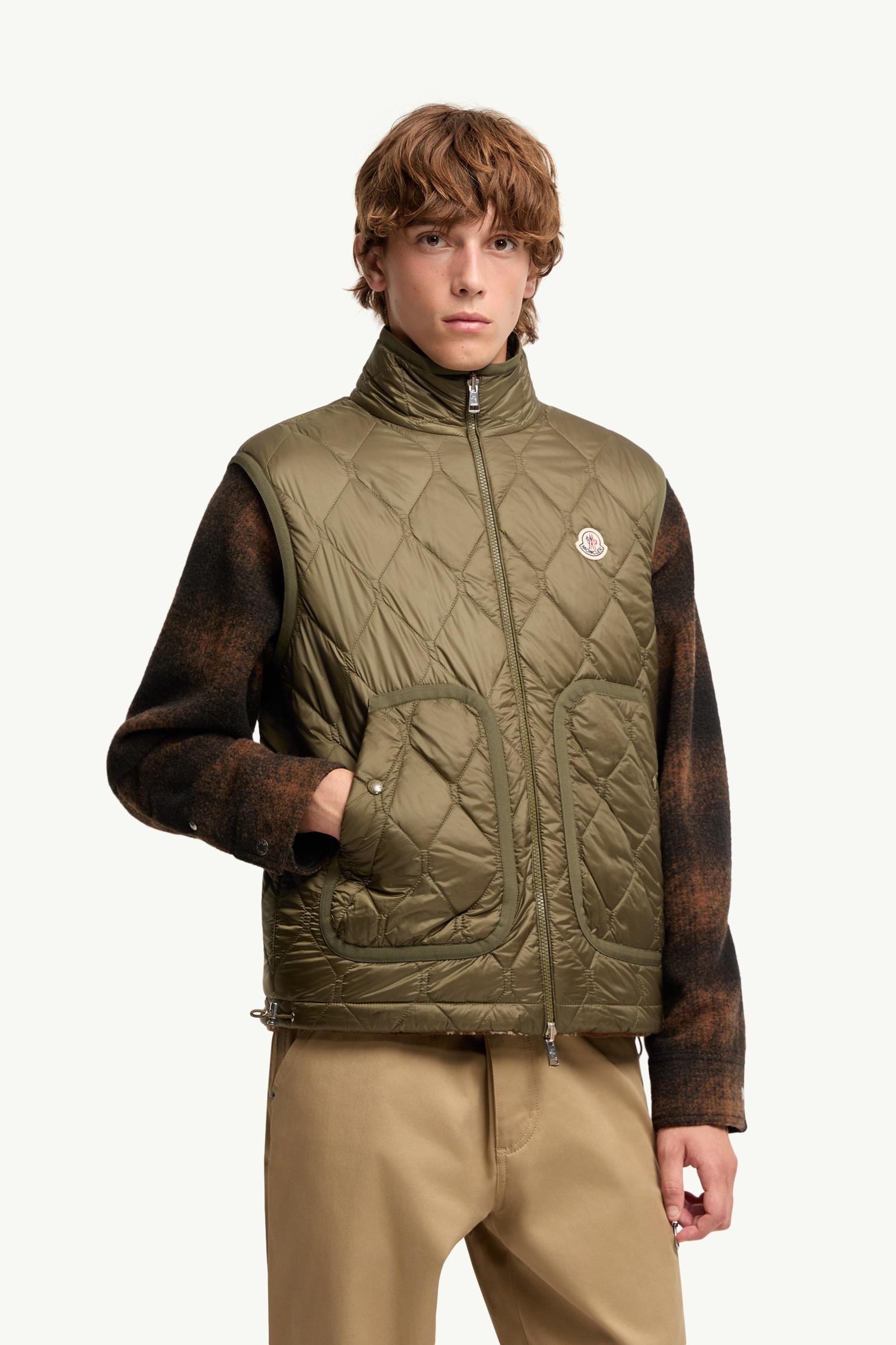 Reversible Paisley Print Padded Teddy Gilet - 图片 6