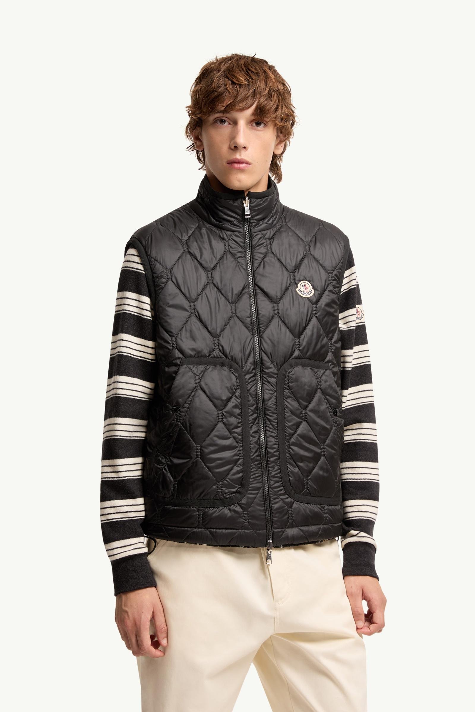 Reversible Paisley Print Padded Teddy Gilet - 图片 6