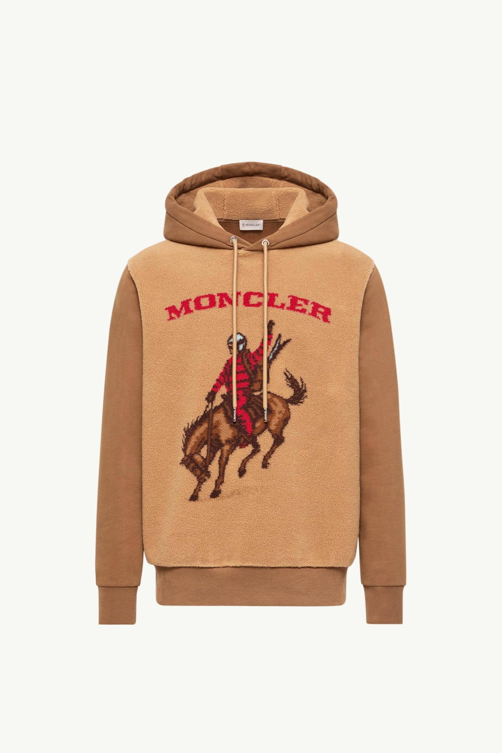 Horse Jacquard Teddy Hoodie - 图片 3