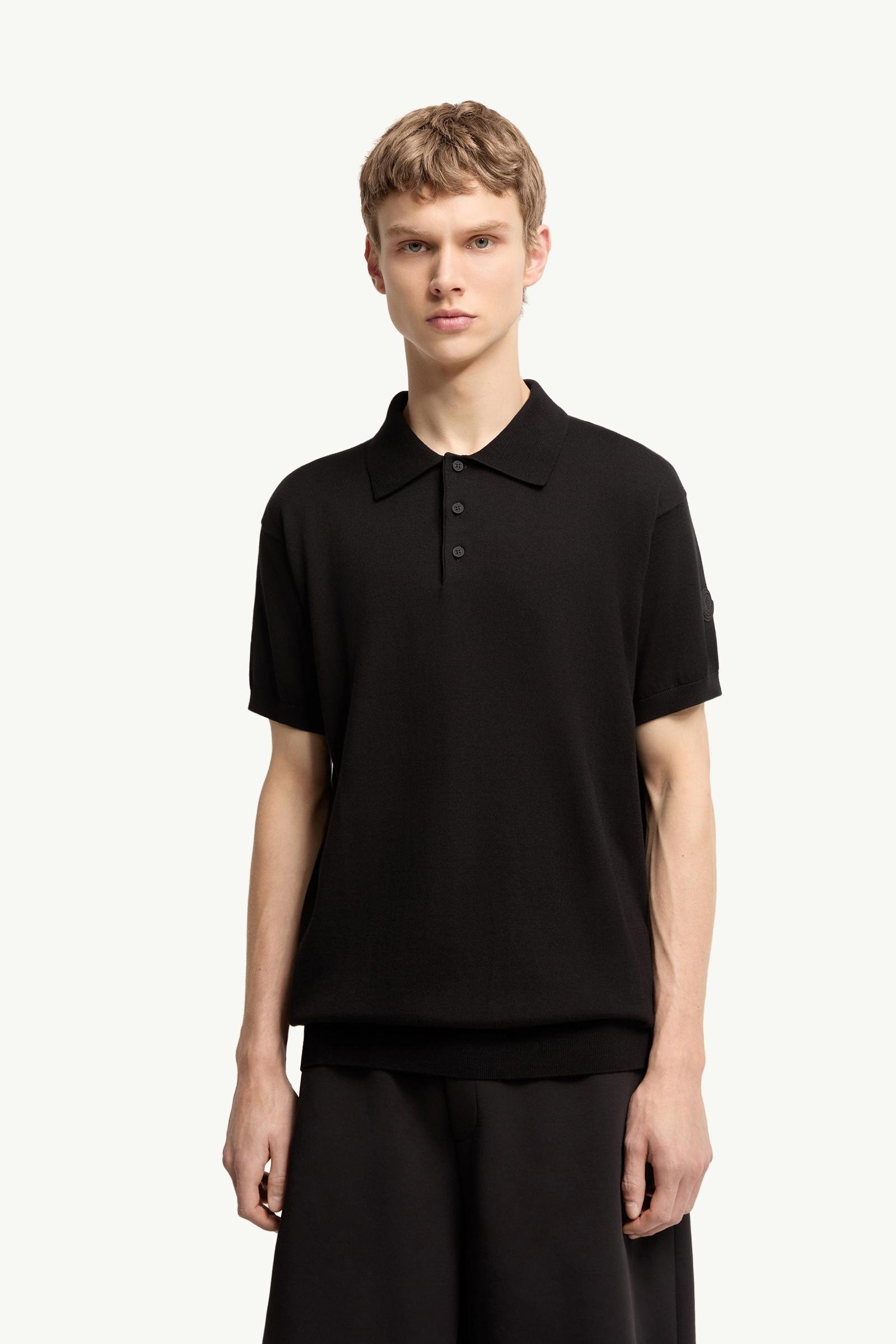 Logo Cotton Knit Polo - 图片 4