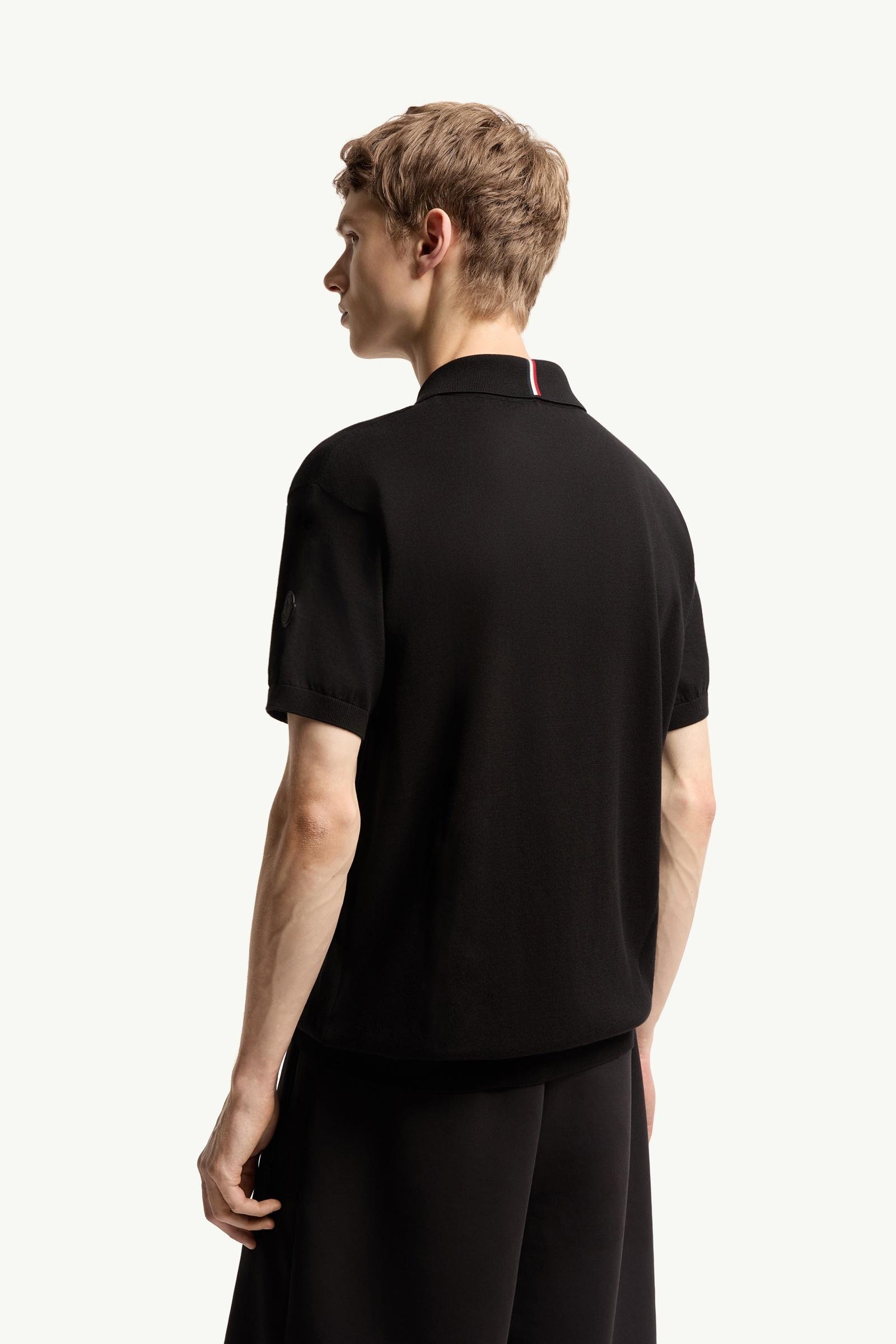 Logo Cotton Knit Polo - 图片 5