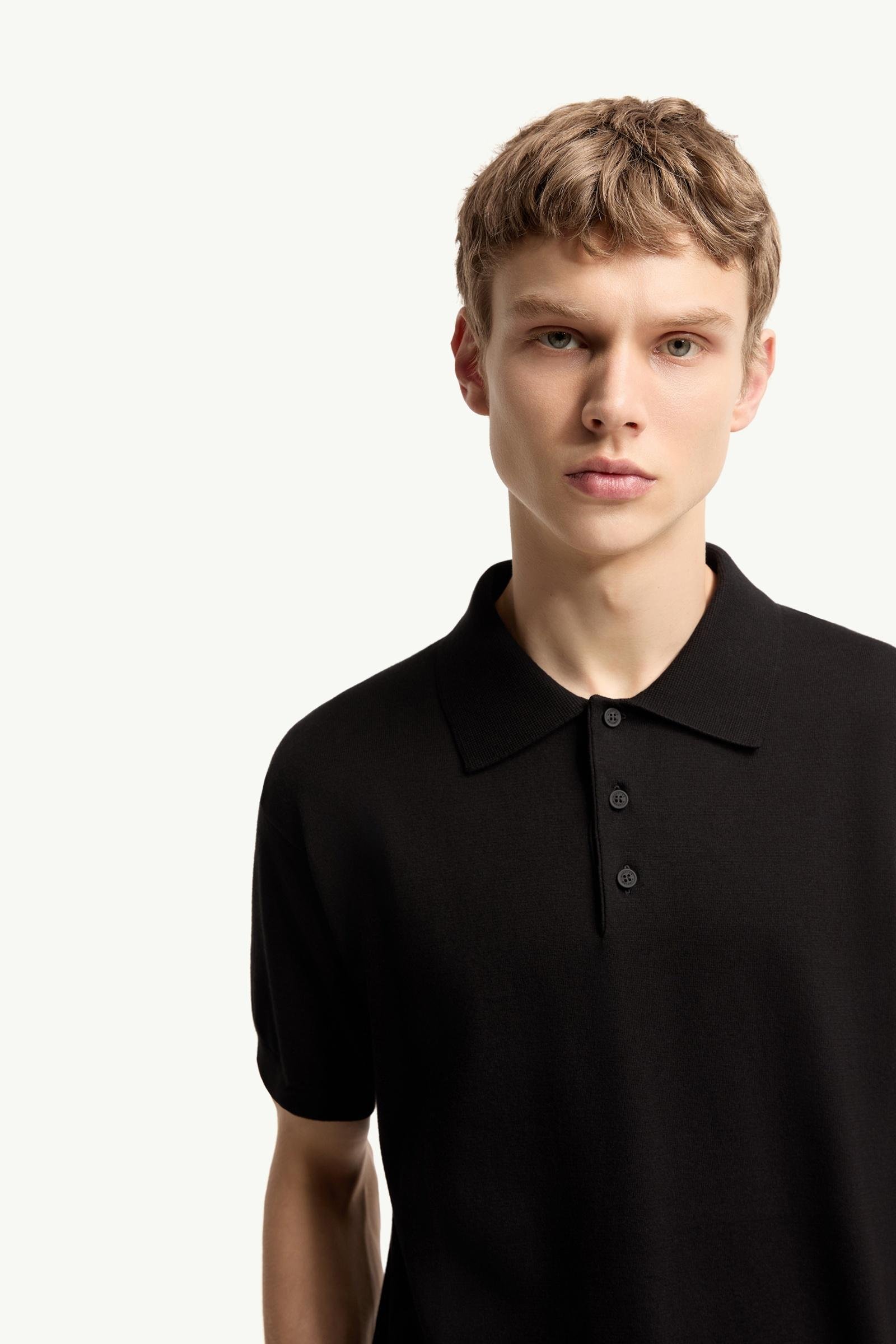 Logo Cotton Knit Polo - 图片 6