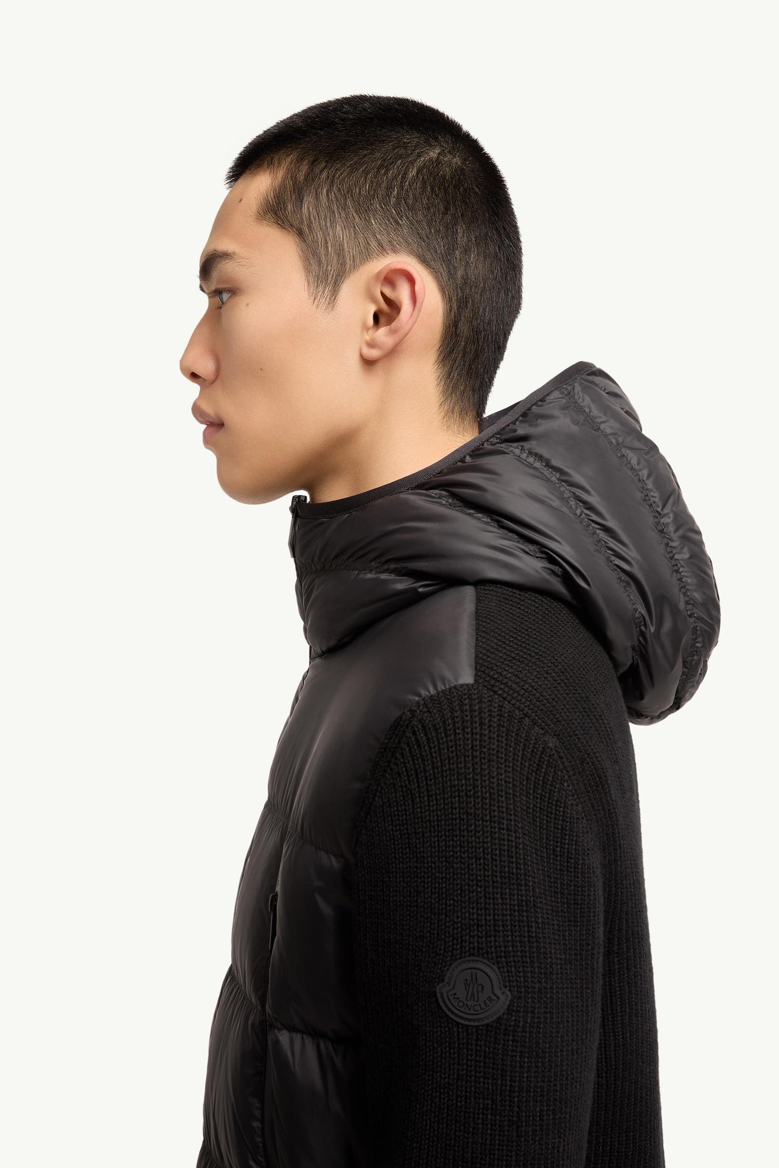 Alternative view of Wool Padded Zip-Up Cardigan
