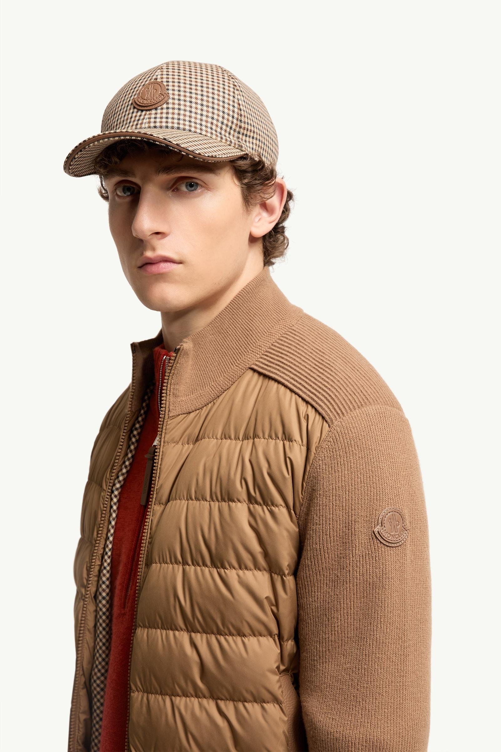 Alternative view of Wool & Cashmere Blend Padded Zip-Up Cardigan