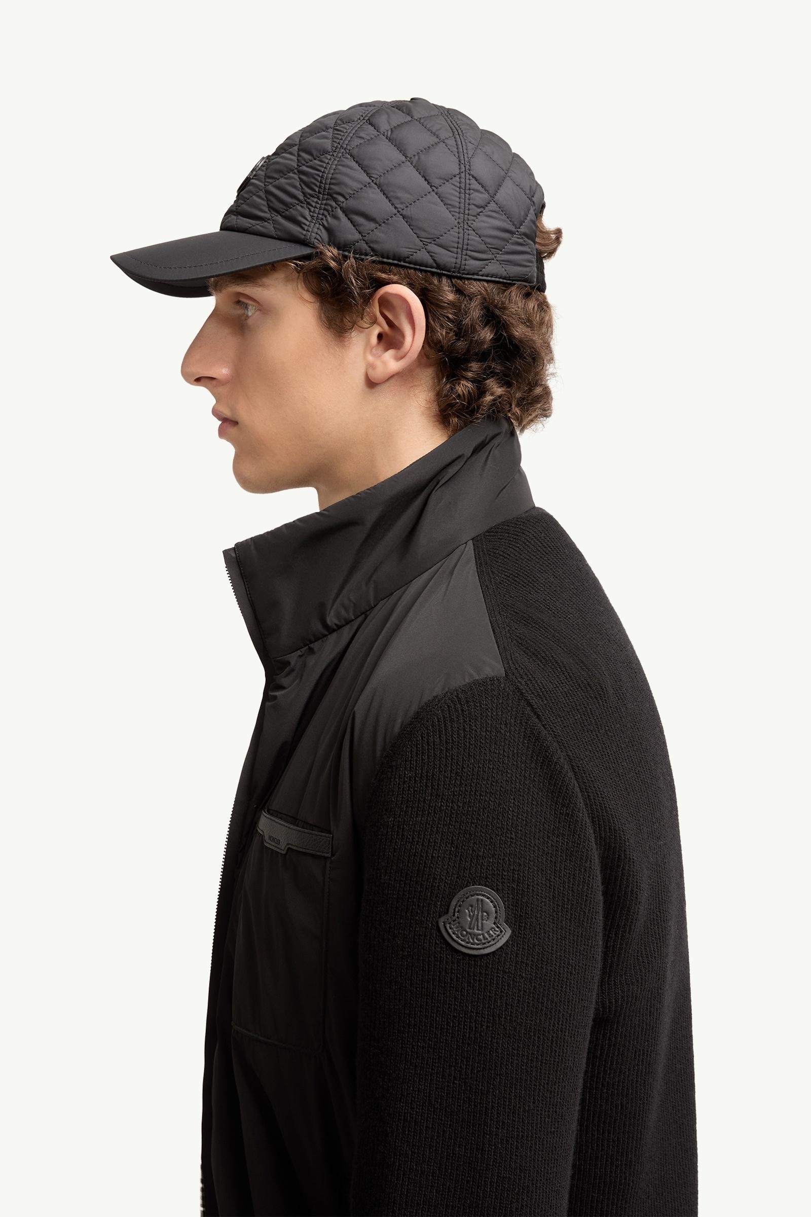 Alternative view of Wool & Cashmere Padded Zip-Up Cardigan