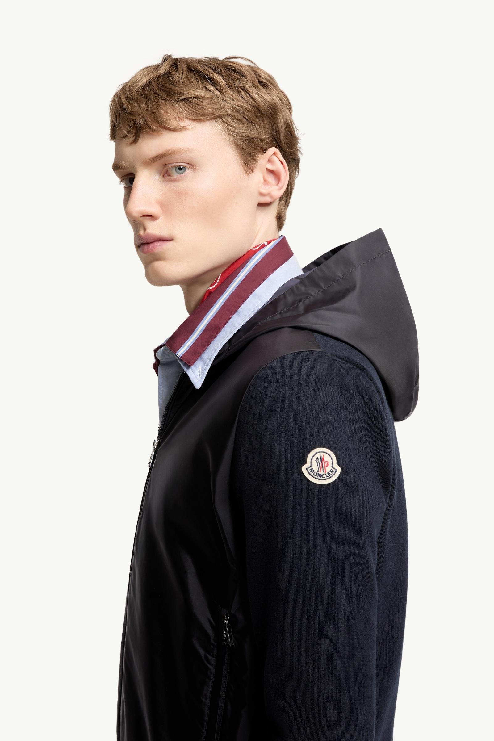Alternative view of Cotton Blend Zip-Up Hoodie
