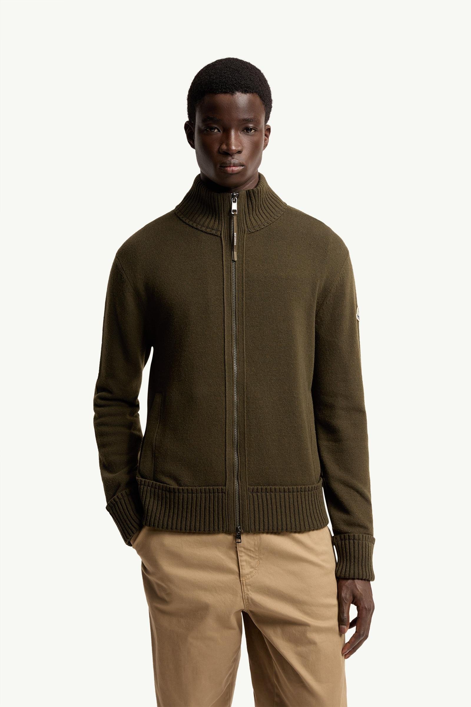 Cashmere & Wool Zip-Up Cardigan - 图片 4