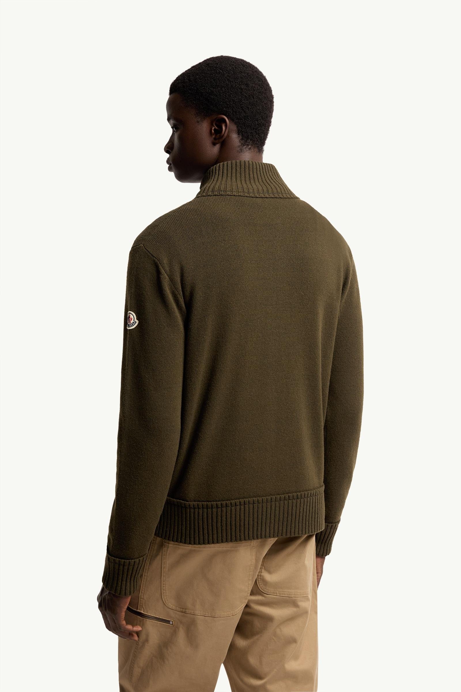 Cashmere & Wool Zip-Up Cardigan - 图片 5