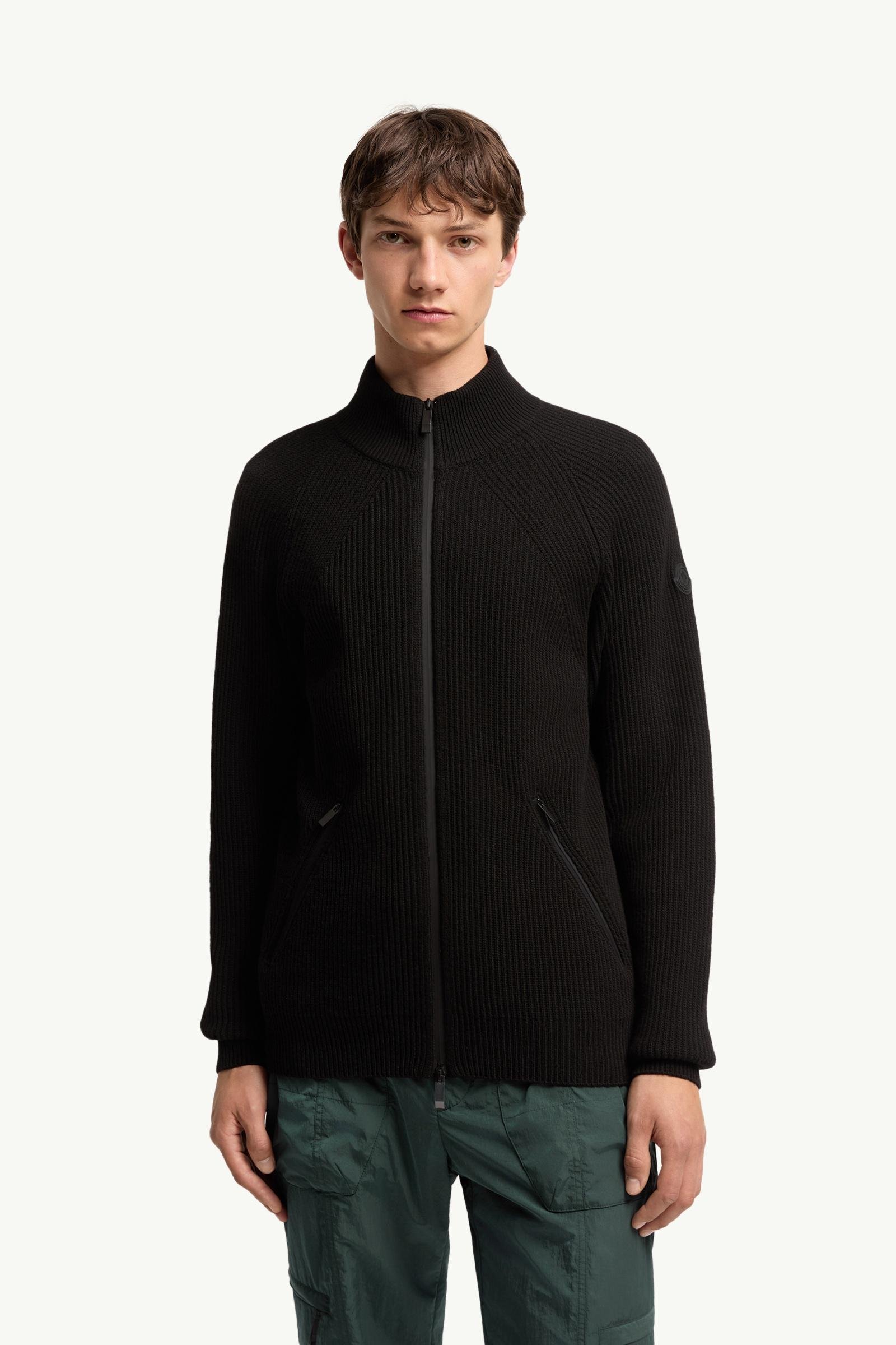 Cashmere Blend Zip-Up Cardigan - 图片 4