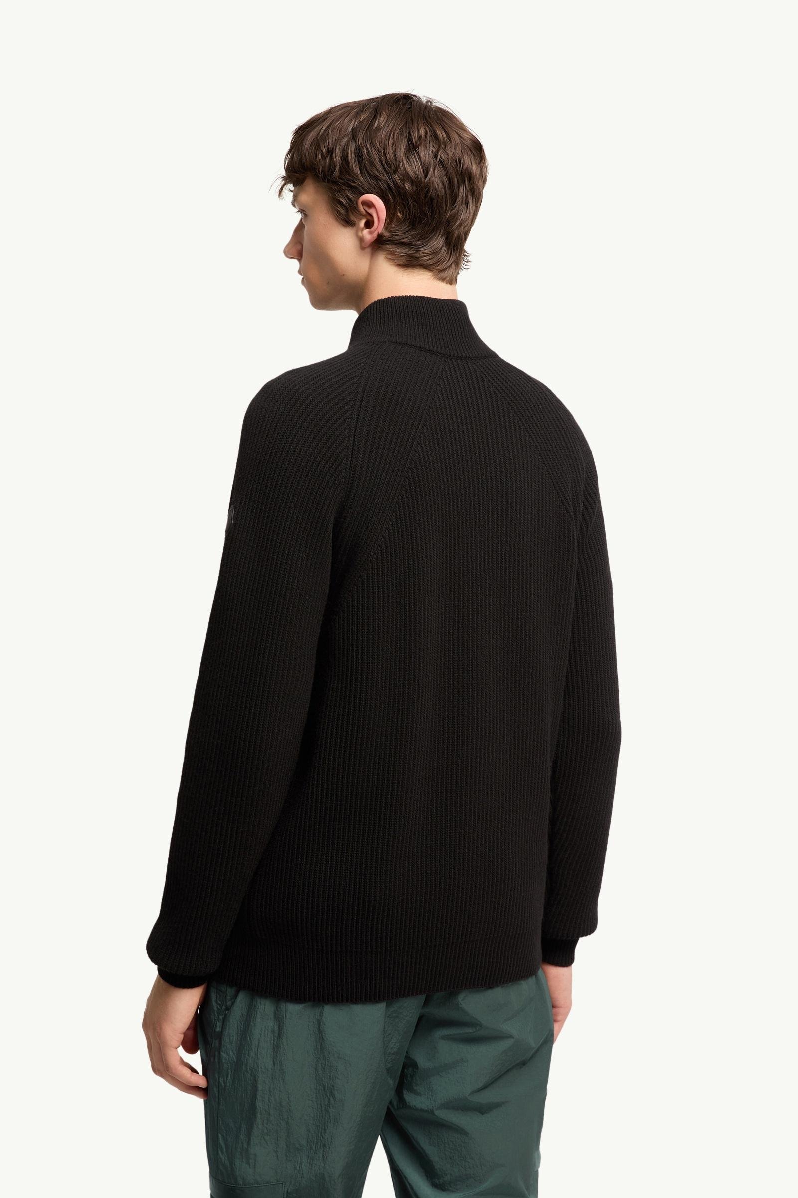 Cashmere Blend Zip-Up Cardigan - 图片 5