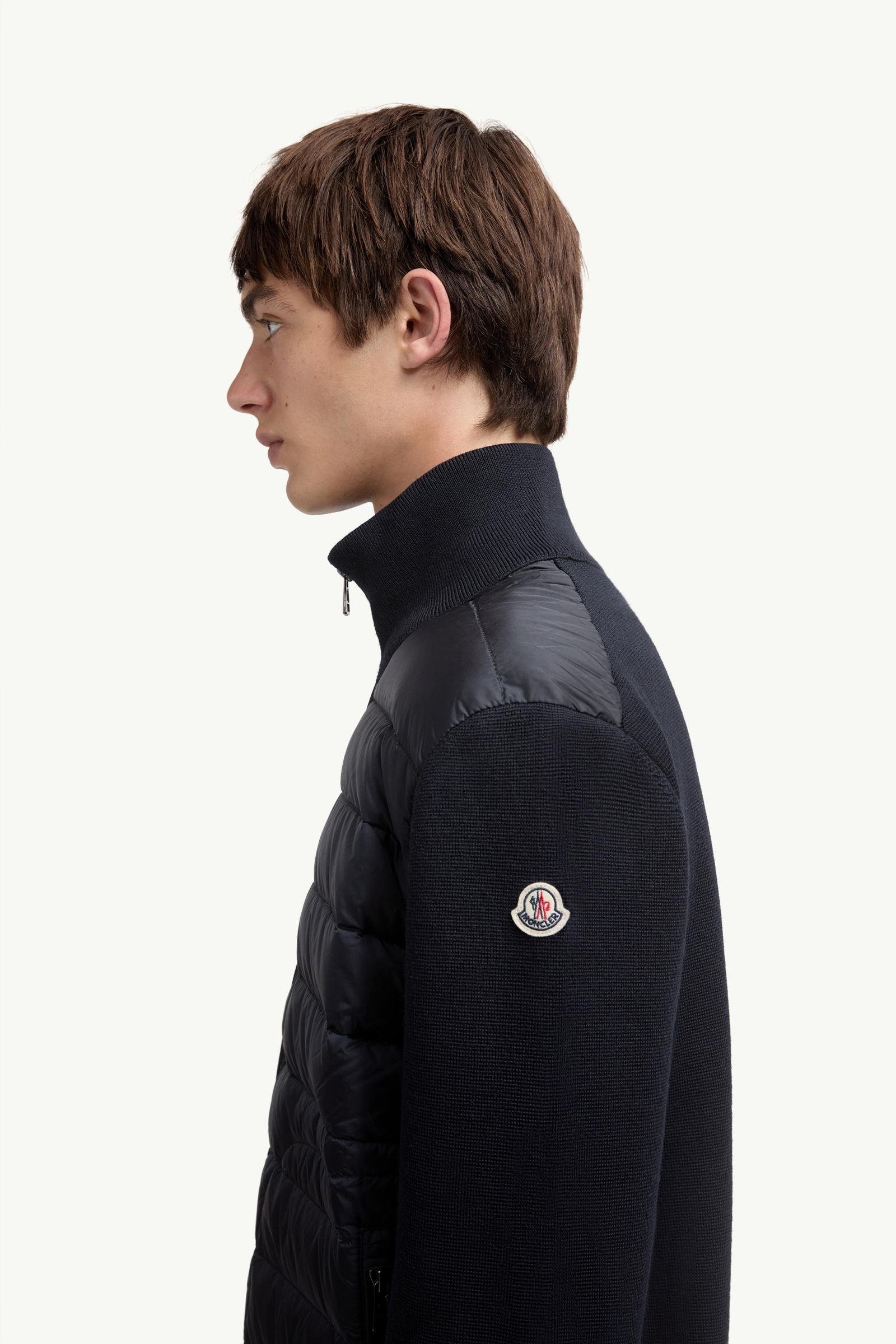 Alternative view of Padded Zip-Up Cardigan
