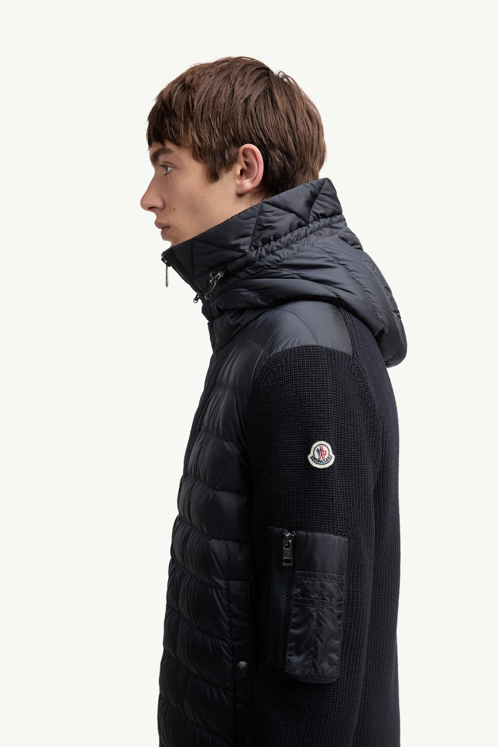 Alternative view of Padded Zip-Up Cardigan