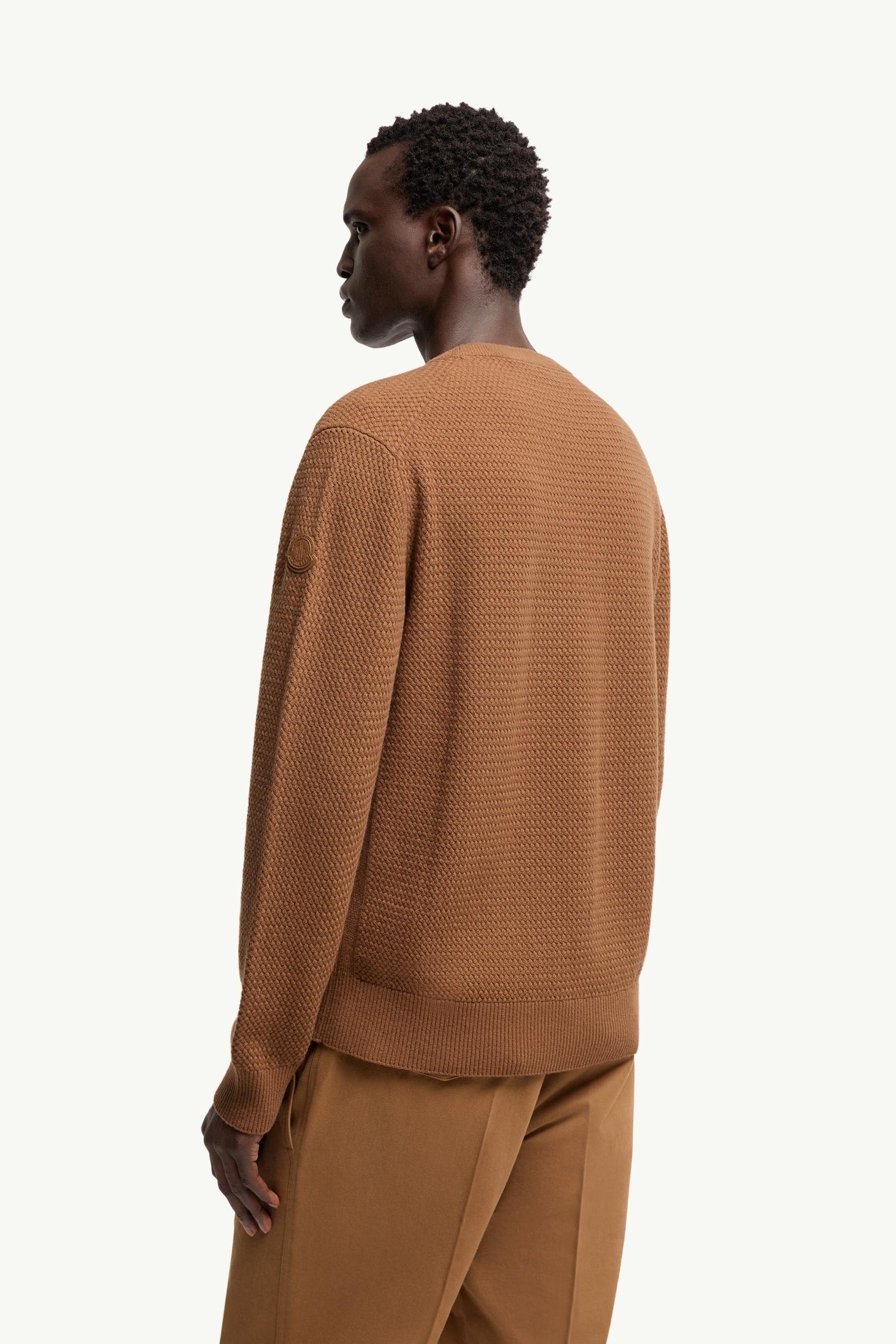 Textured Cashmere & Wool Jumper - 图片 5