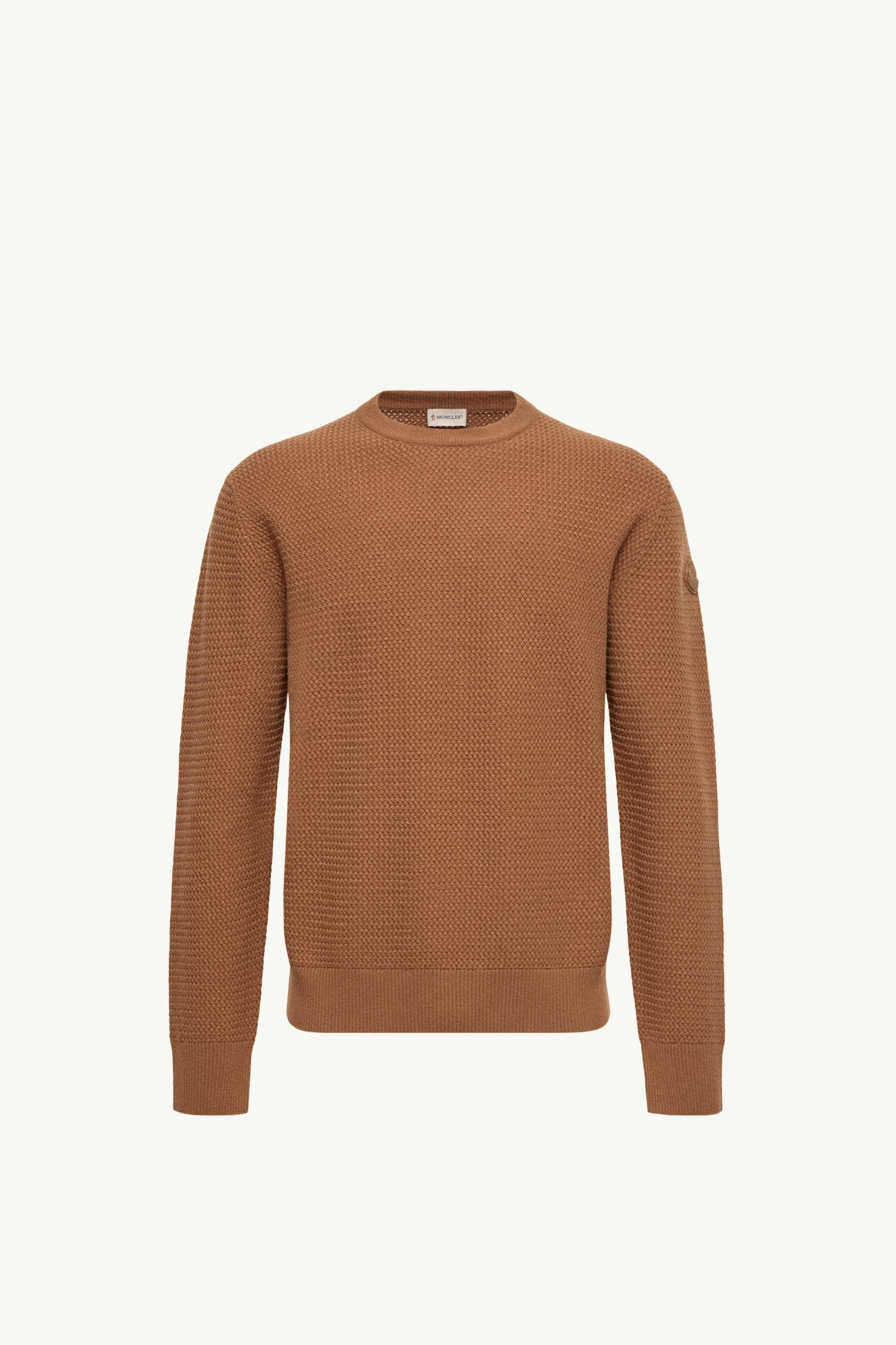 Textured Cashmere & Wool Jumper - 图片 3
