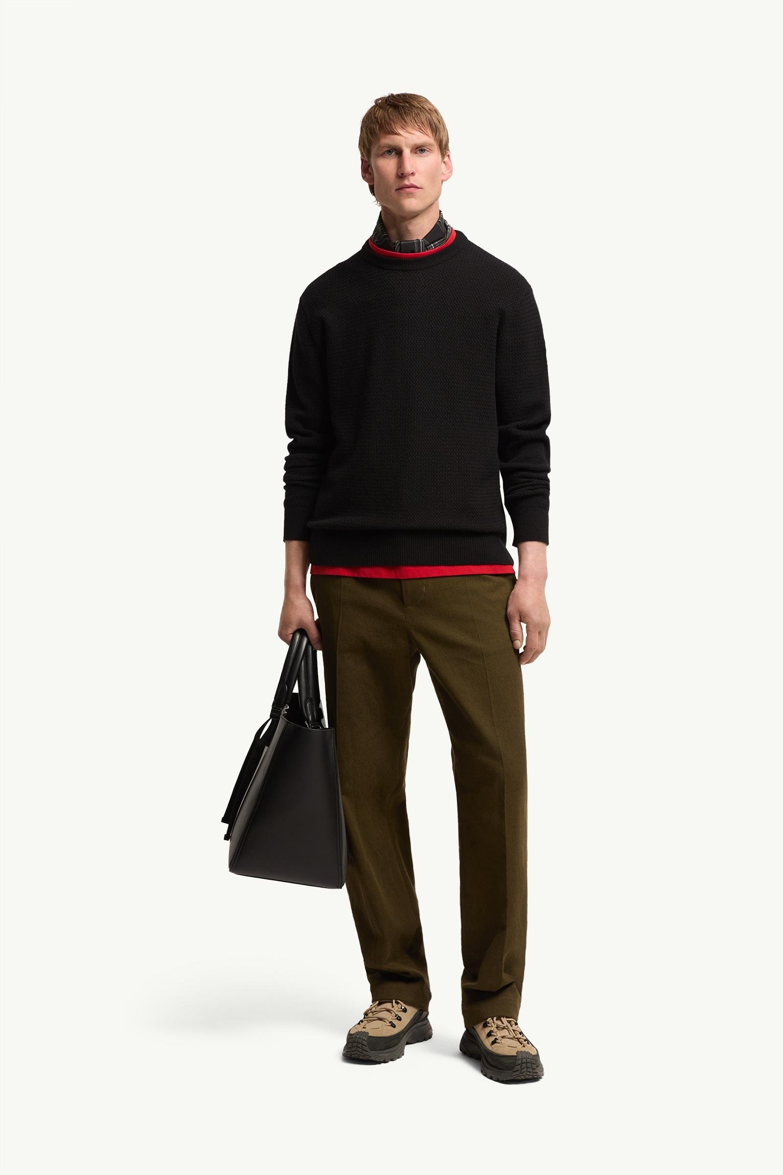 Textured Cashmere & Wool Jumper