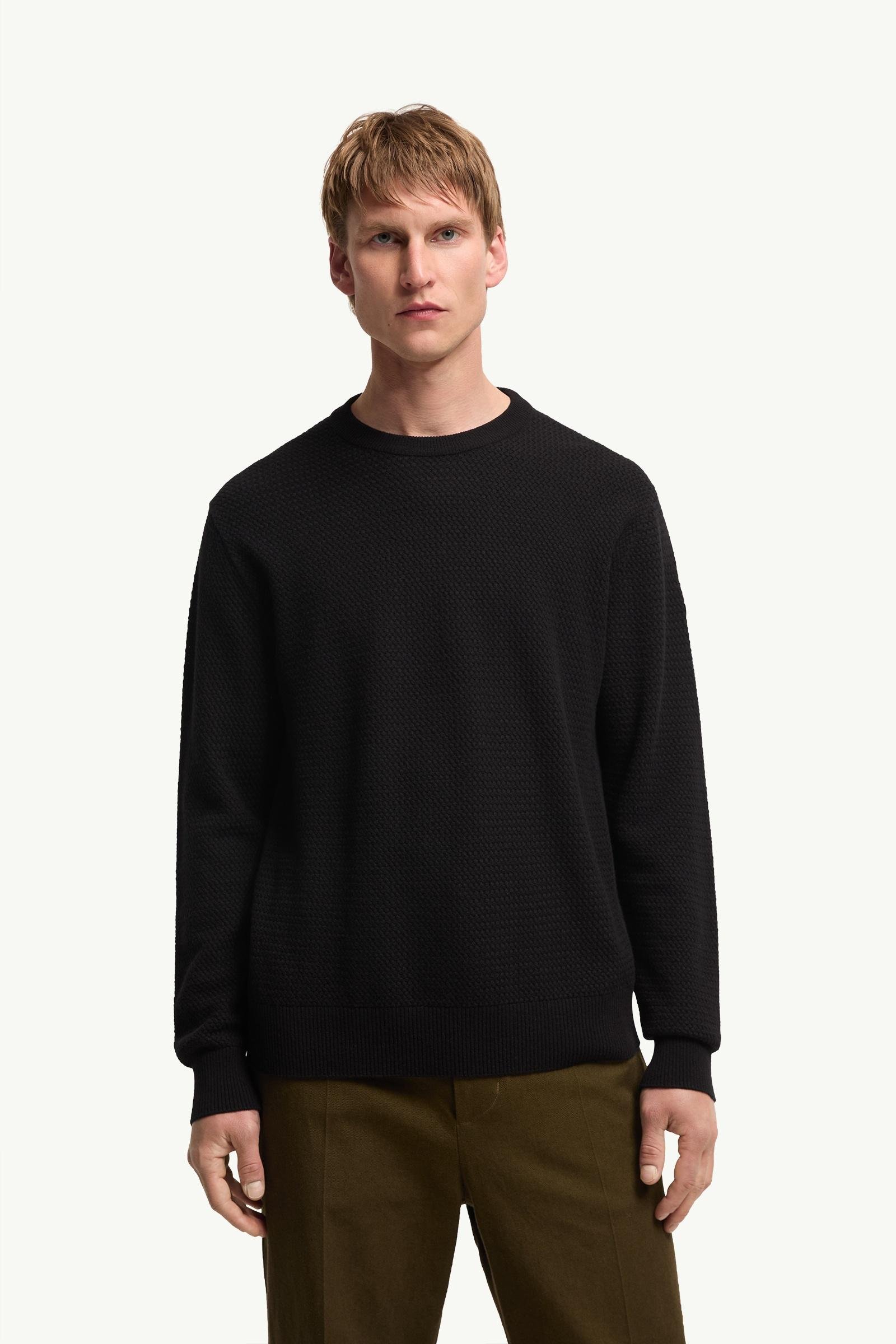 Textured Cashmere & Wool Jumper - 图片 4