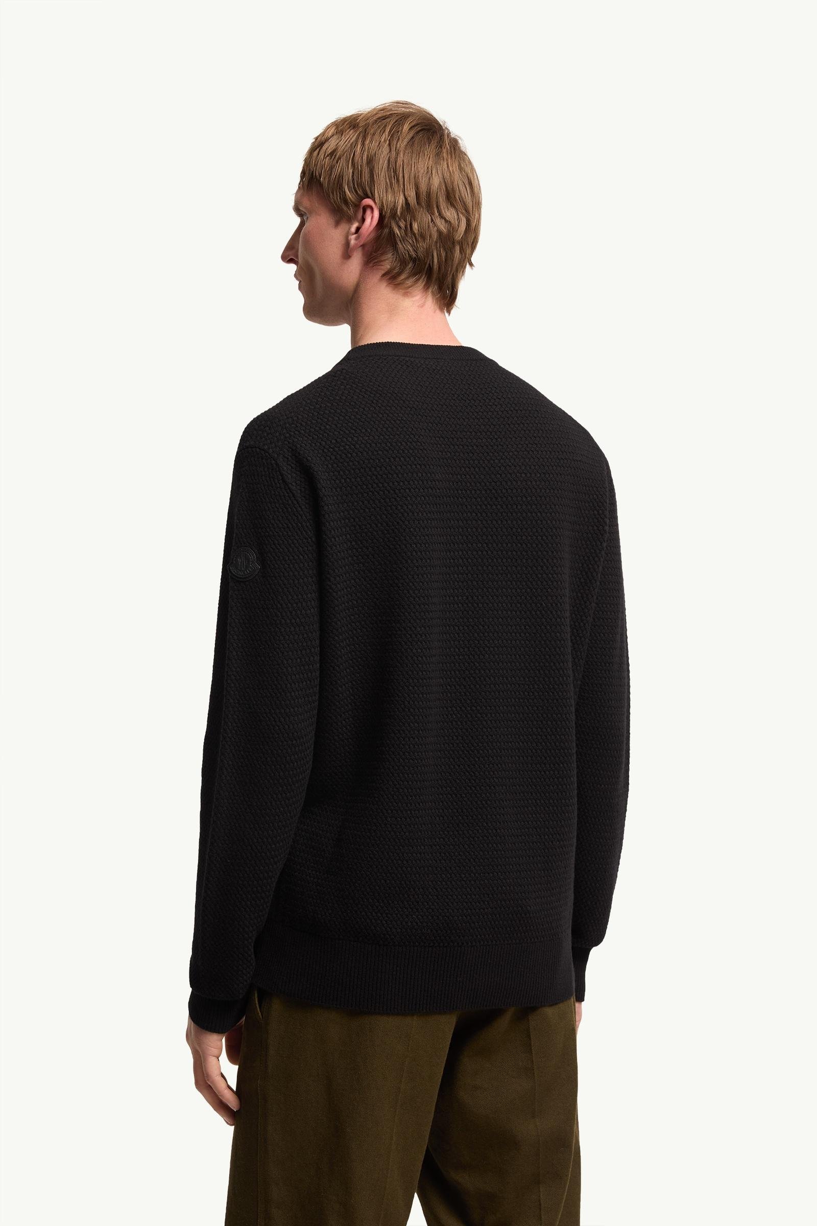 Textured Cashmere & Wool Jumper - 图片 5