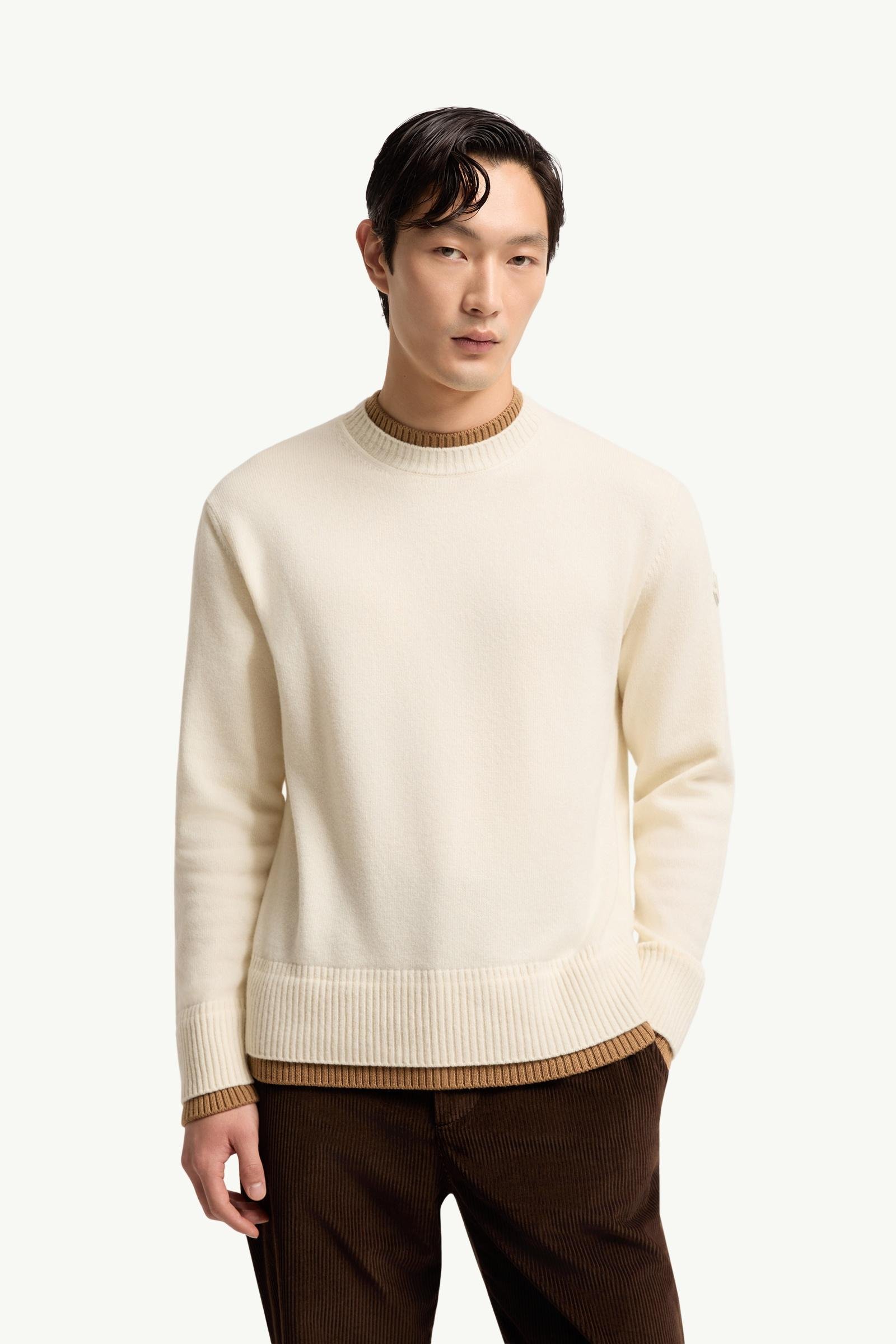 Leather Logo Wool & Cashmere Blend Jumper - 图片 4