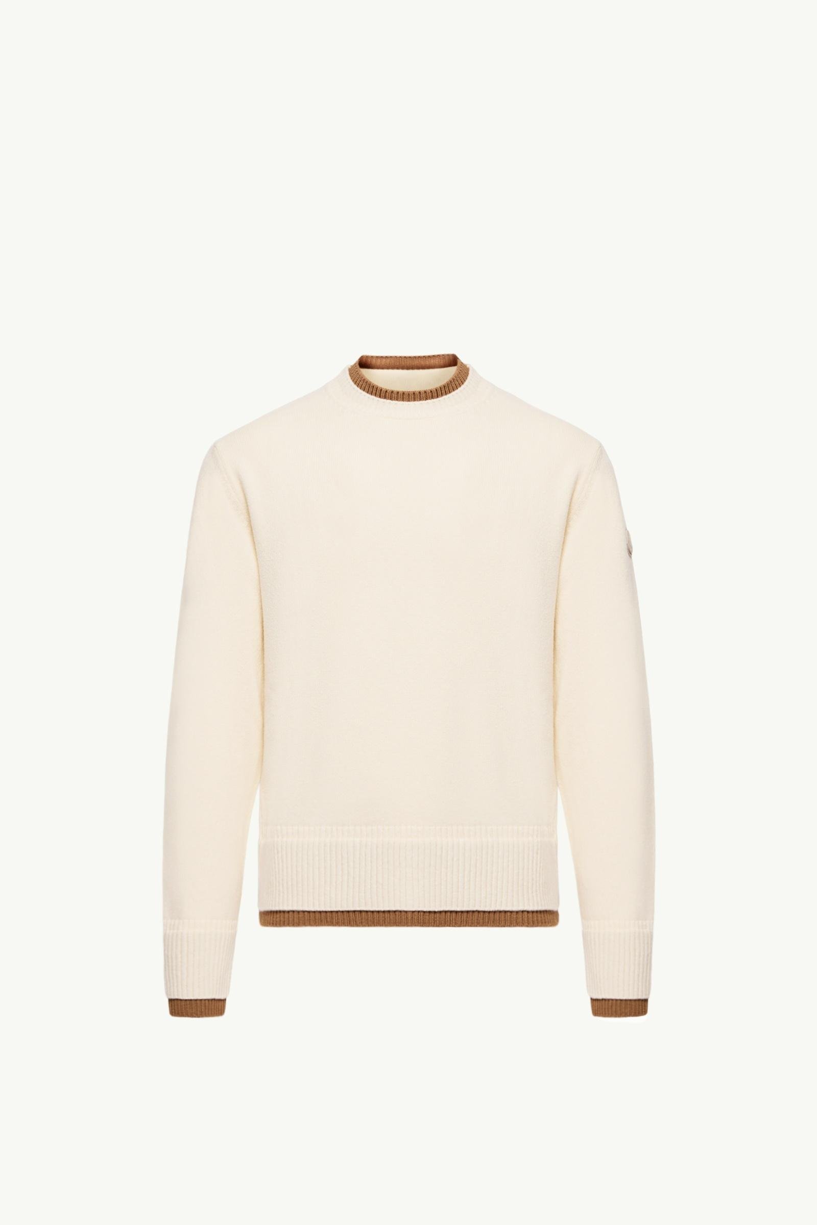 Leather Logo Wool & Cashmere Blend Jumper - 图片 3